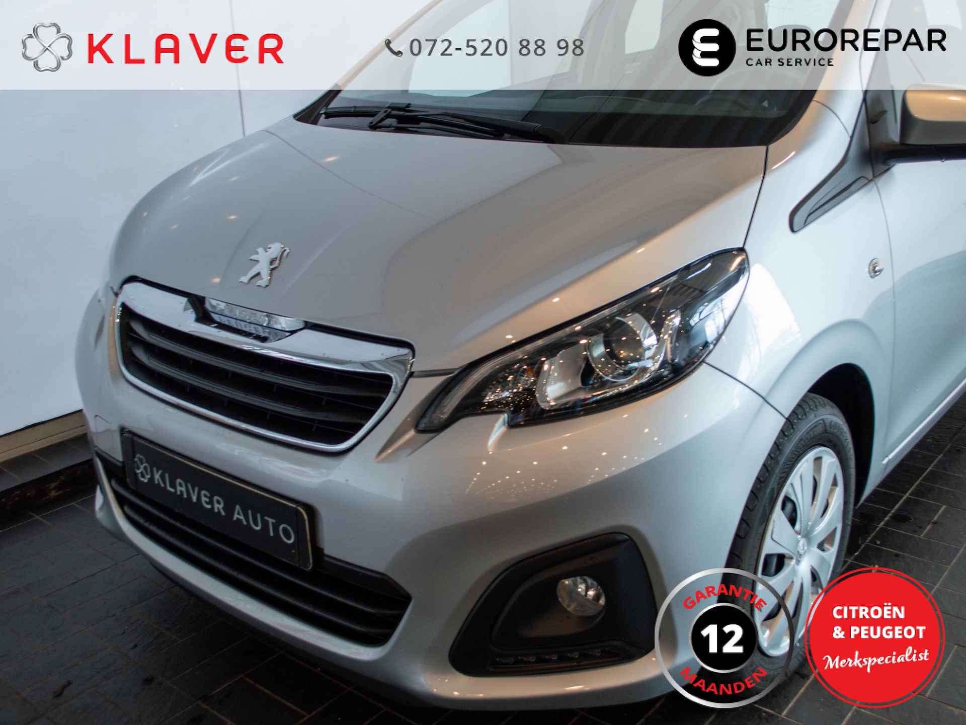 Peugeot 108 72PK Active | Bluetooth | Airco - 8/25