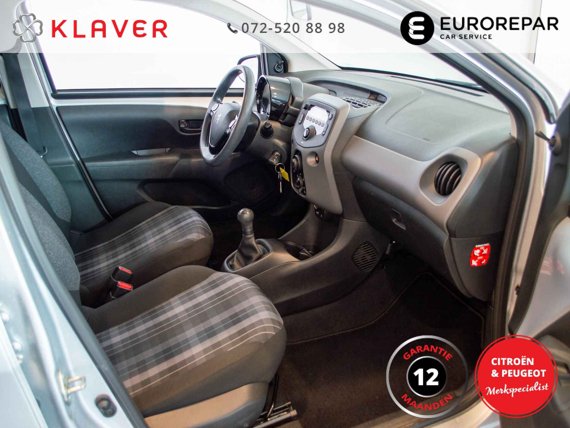 Peugeot 108 72PK Active | Bluetooth | Airco - 11/25