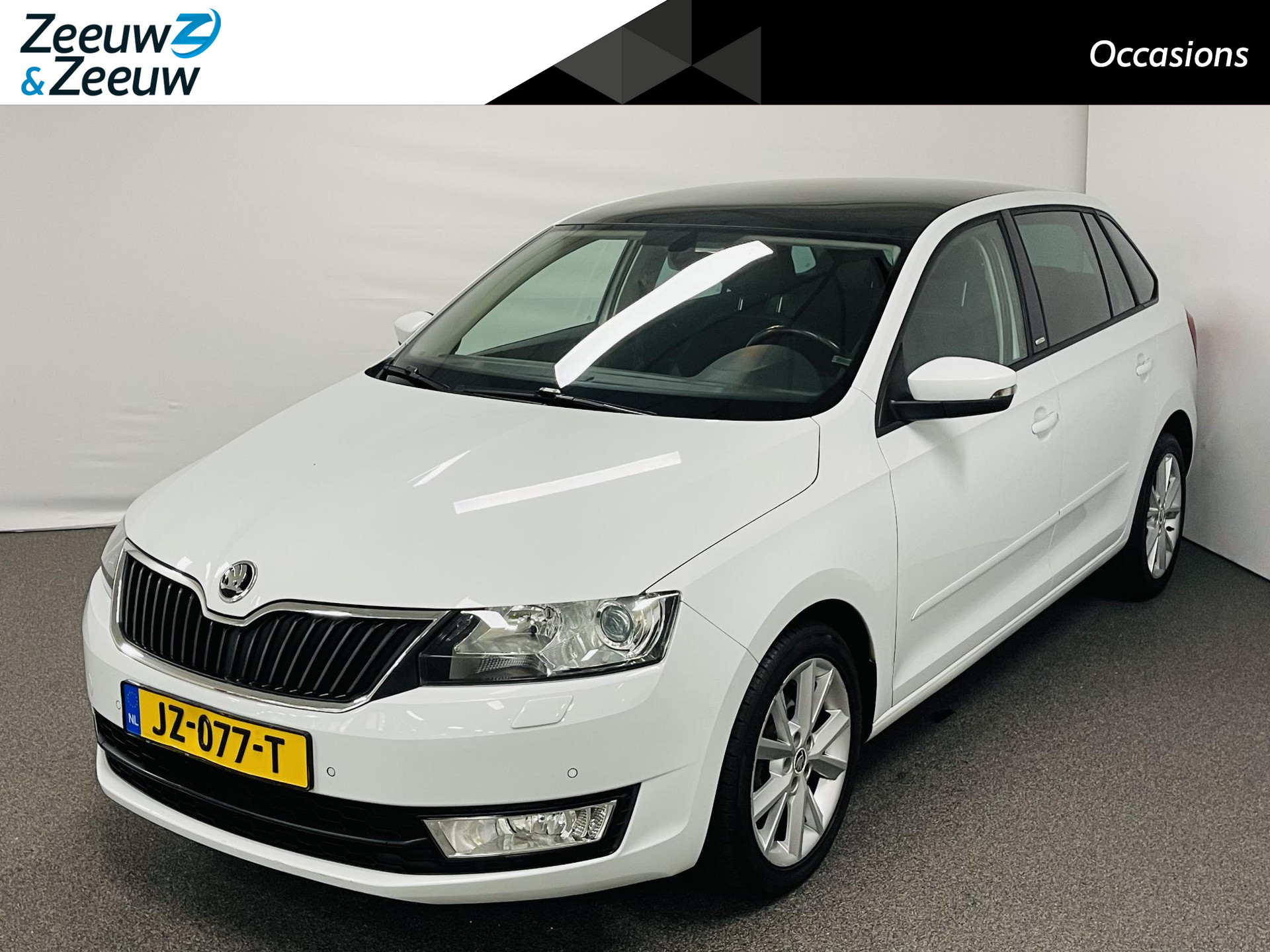 Skoda Rapid Spaceback 1.2 TSI Greentech JOY Automaat Navi Trekhaak camera stoelverwarming cruise controle parkeersensoren panoramadak cruise controle bluetooth zeer mooie auto