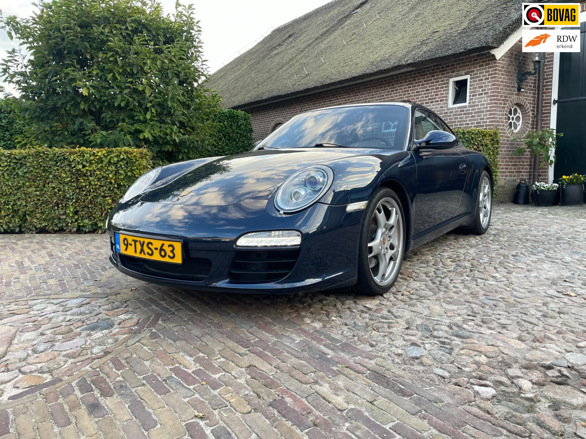 Porsche 911 3.8 Carrera S-navi-stoelverw/koeling-schuifdak-PDK-