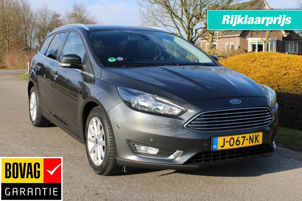 FORD Focus Wagon 1.0 125pk Titanium ECC/cruise/navi/park ass/trekhaak