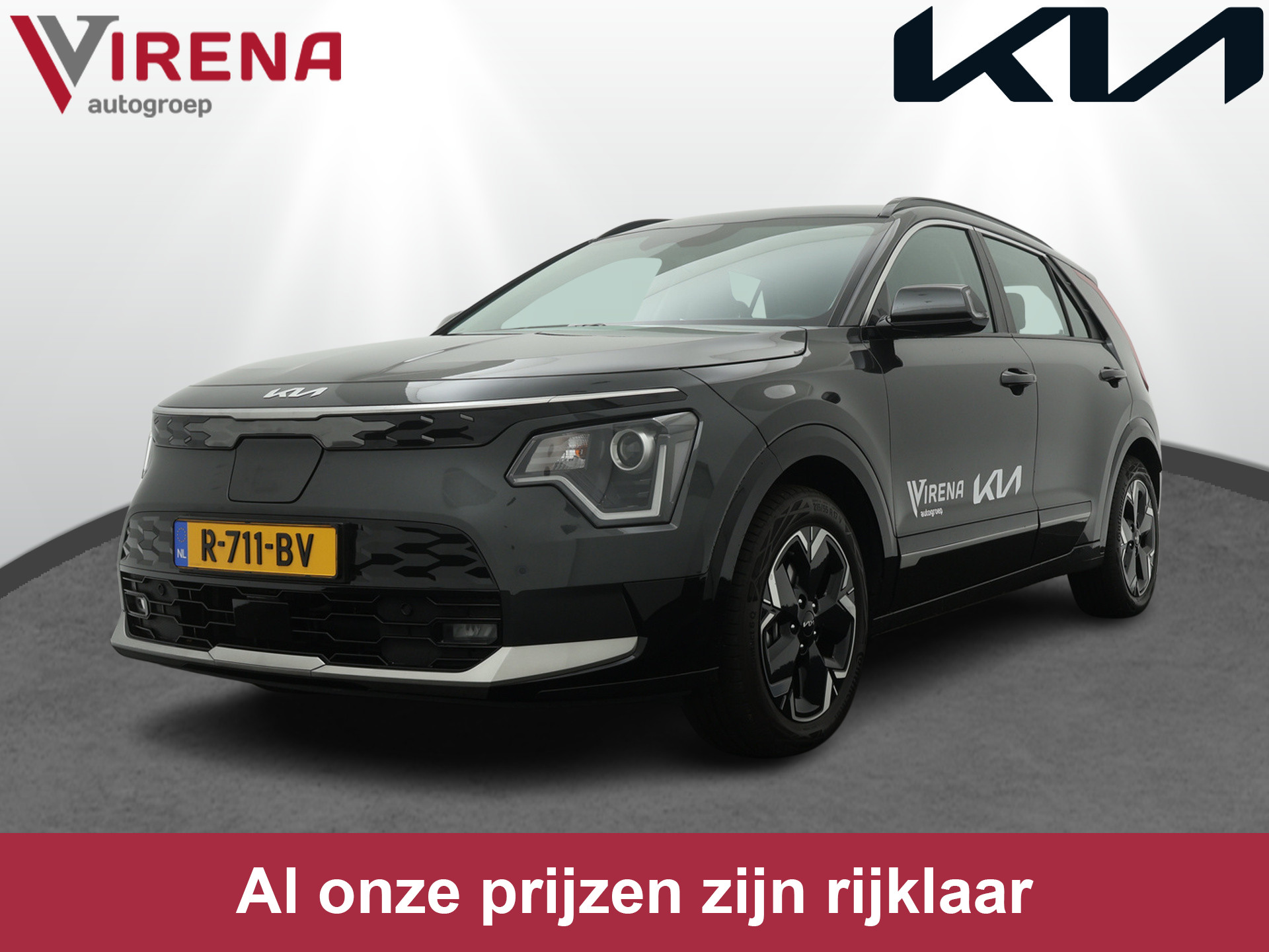 Kia Niro EV DynamicLine 64.8 kWh - Navigatie - Camera - Apple CarPlay/Android Auto - Cruise Control Adaptief - Rijdende Demo - Fabrieksgarantie tot 08-2029 bij viaBOVAG.nl