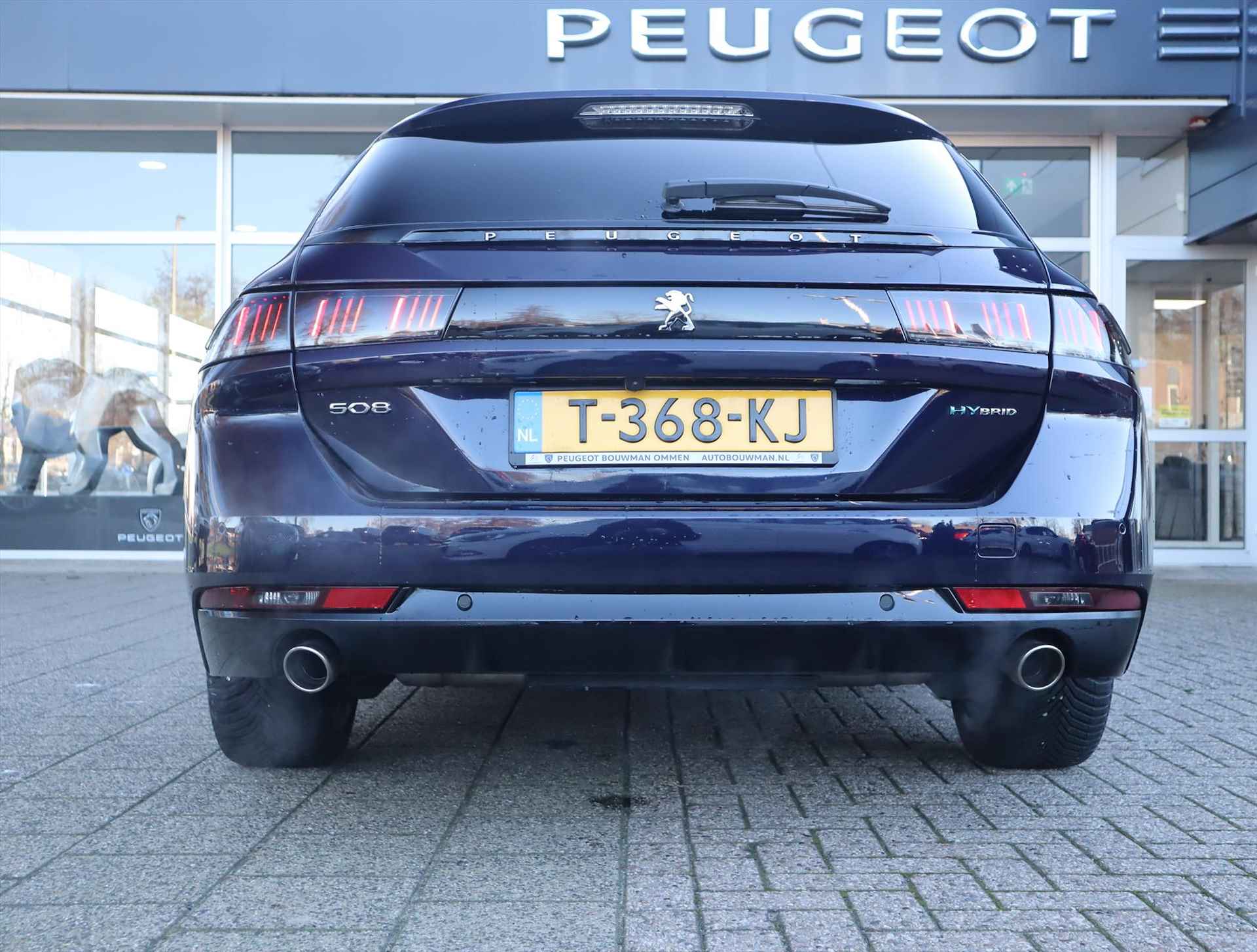 Peugeot 508 Sw GT Pack Business HYbrid 225pk e-EAT8, Rijklaarprijs, Alcantara El. verstelbare stoelen FOCAL 7,4 kW lader - 16/81