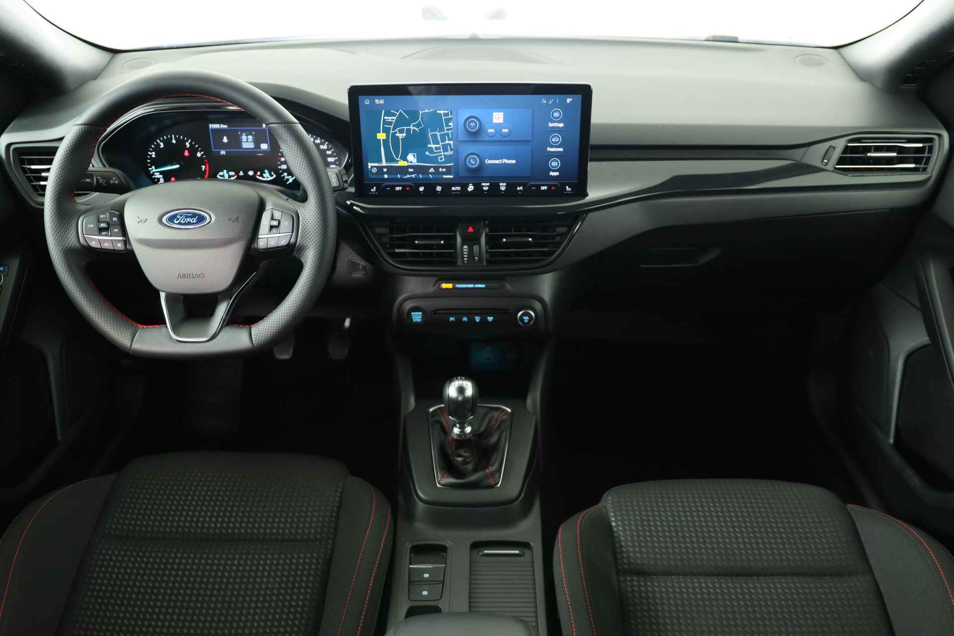 Ford Focus Wagon 1.0 EcoBoost Hybrid ST Line | Winter Pack | Navi | Keyless | Cruise | Parkeersensoren V+A | Lichtmetalen Velgen - 6/34