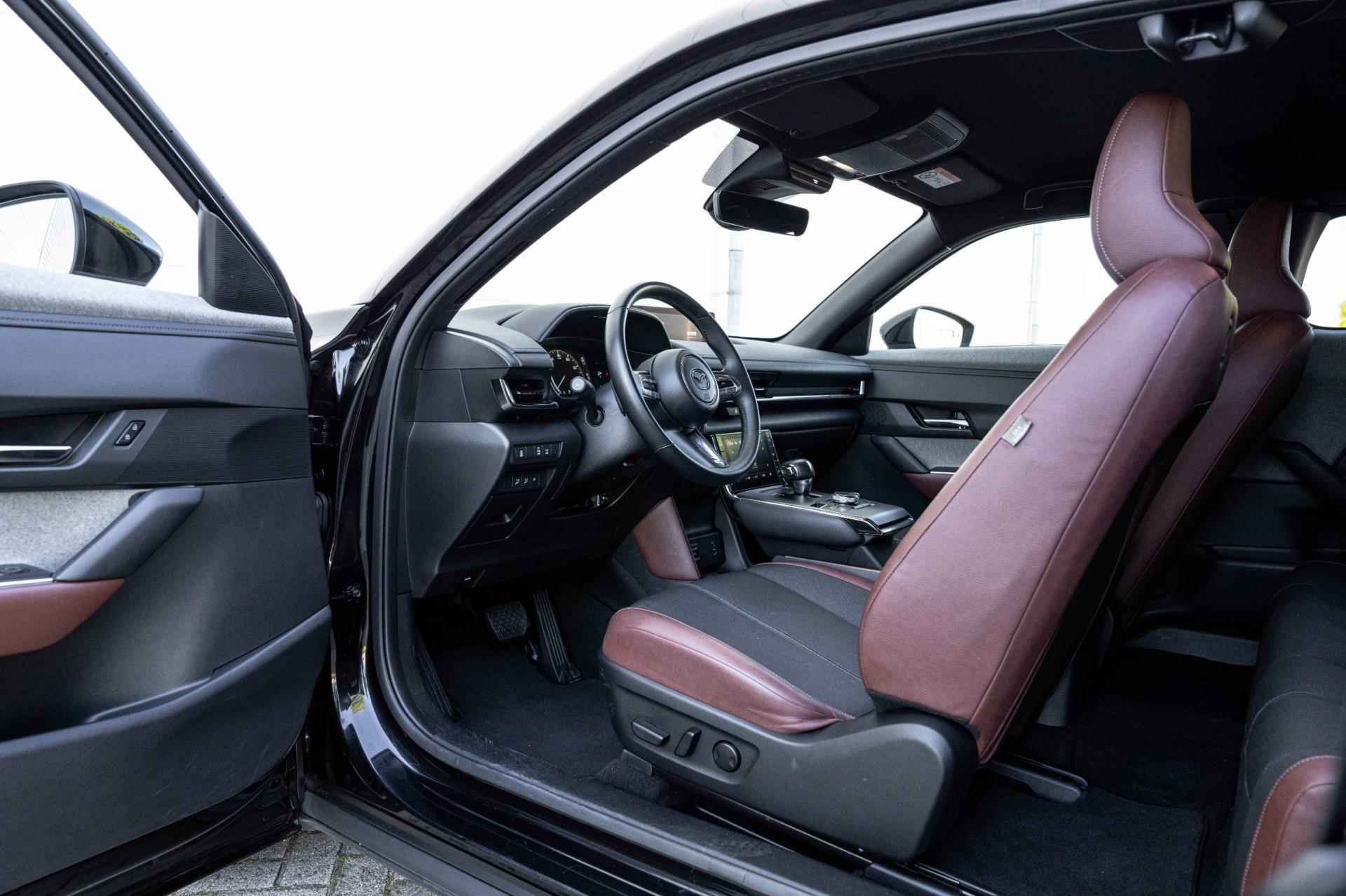 Mazda MX-30 E-Skyactiv 145 Advantage | All In Prijs | Airco |Adaptieve Cruise |Navi |Stuur/Stoelverwarming |Camera |Head Up Displ. - 16/57