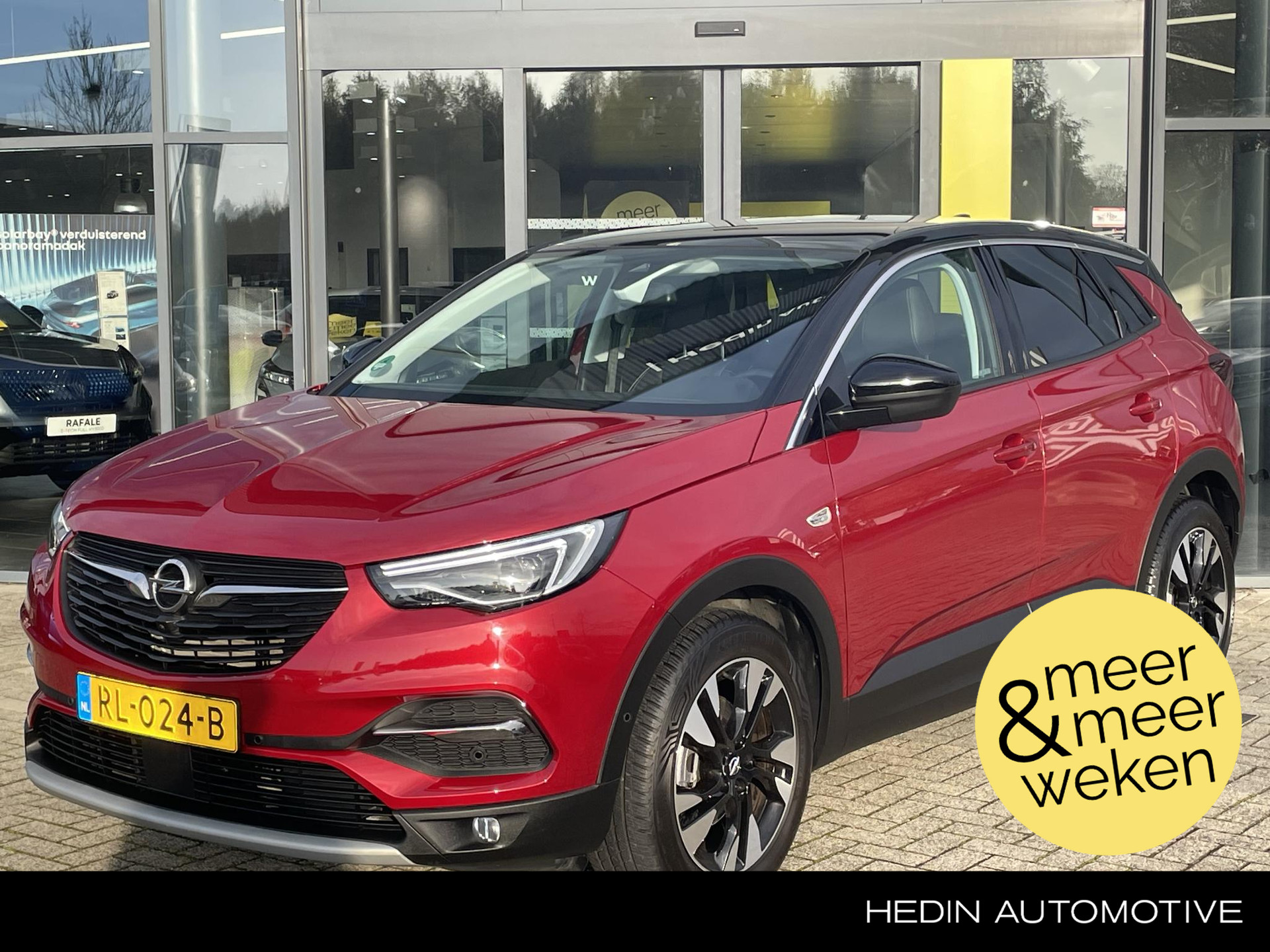 Opel Grandland X 1.2 Turbo Innovation Verwarmbare voorstoelen/voorruit/stuur | Lichtmetalen velgen |