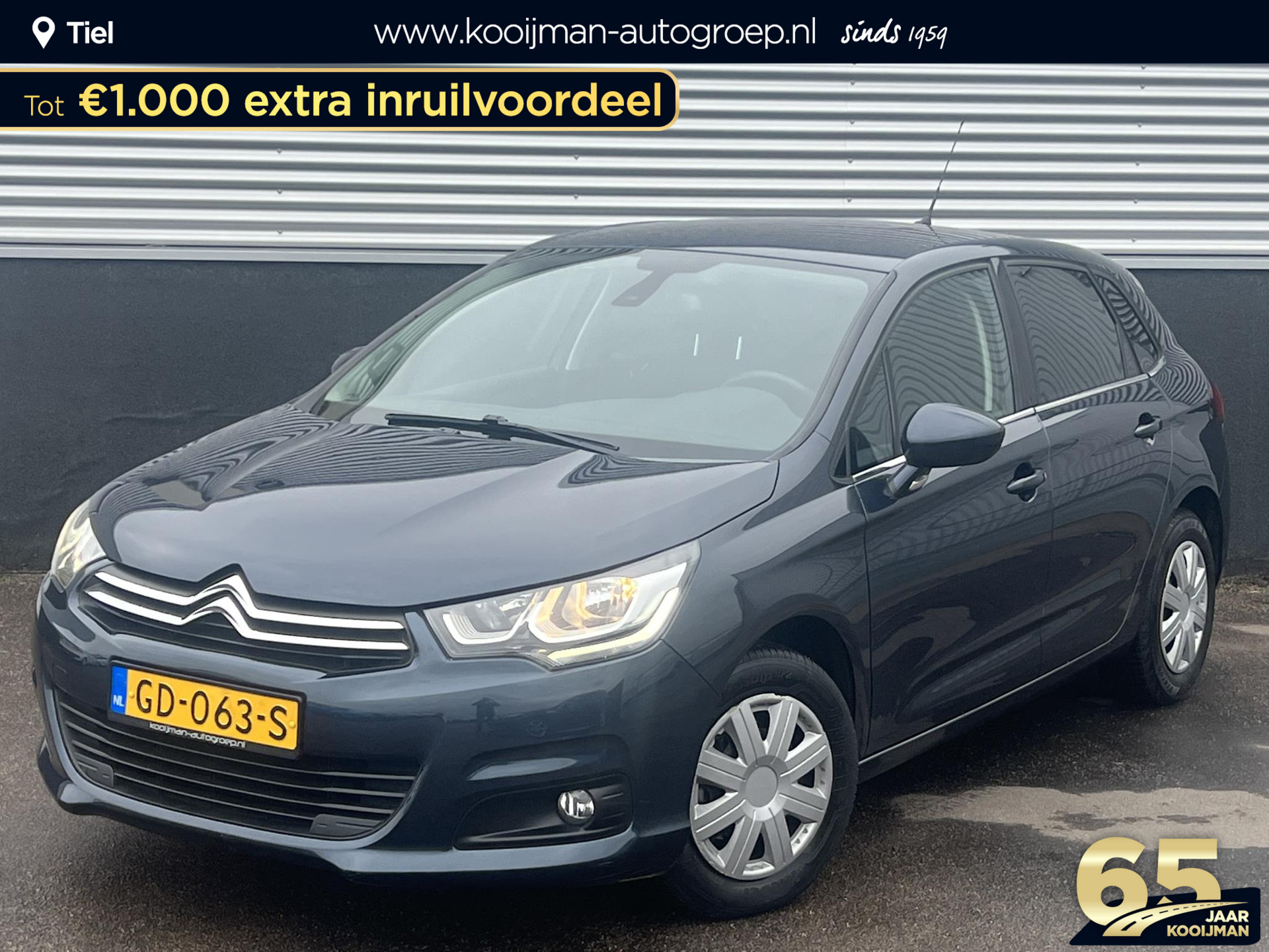 Citroen C4 1.2 PureTech Business Navigatie, Trekhaak, Climate control, Cruise control, Dealeronderhouden, Privacy glass