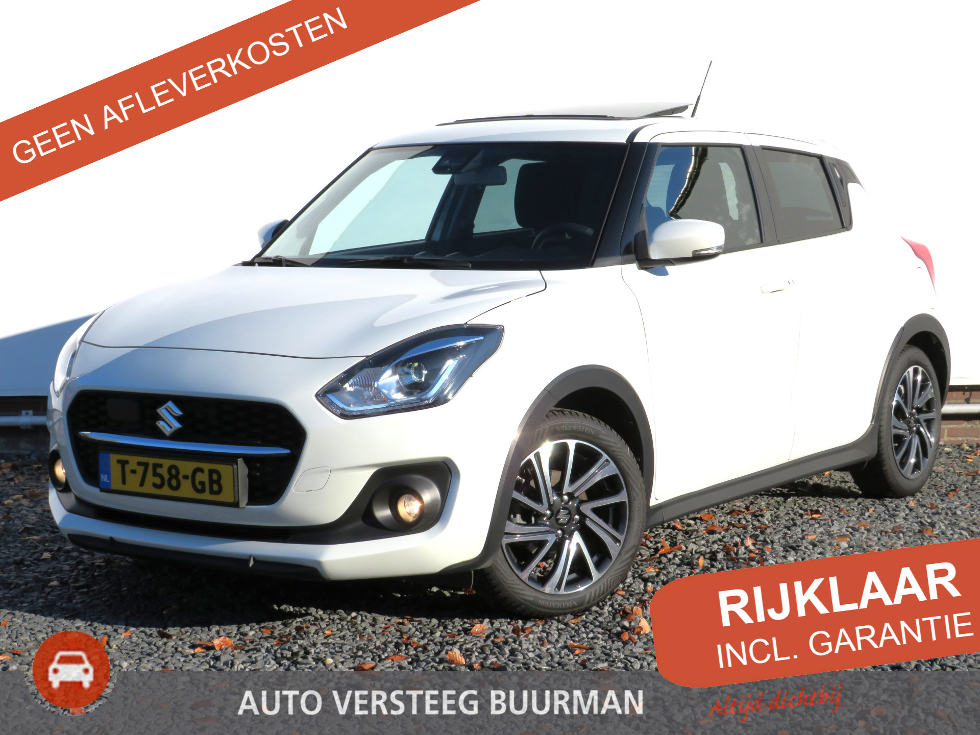 Suzuki Swift 1.2 Style Smart Hybrid, ORG NL, 1e Eig. Dealer onderhouden, Sportline pakket en Schuif/kanteldak!