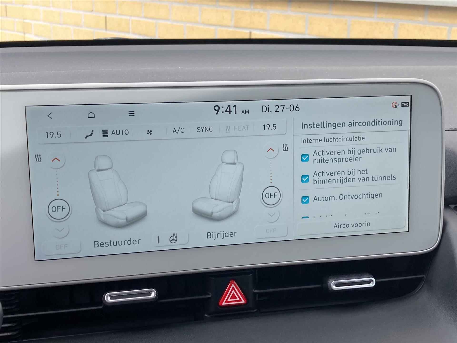 Hyundai IONIQ 5 58 kWh Style | Garantie t/m 12-2027 | Zwart - 19/34