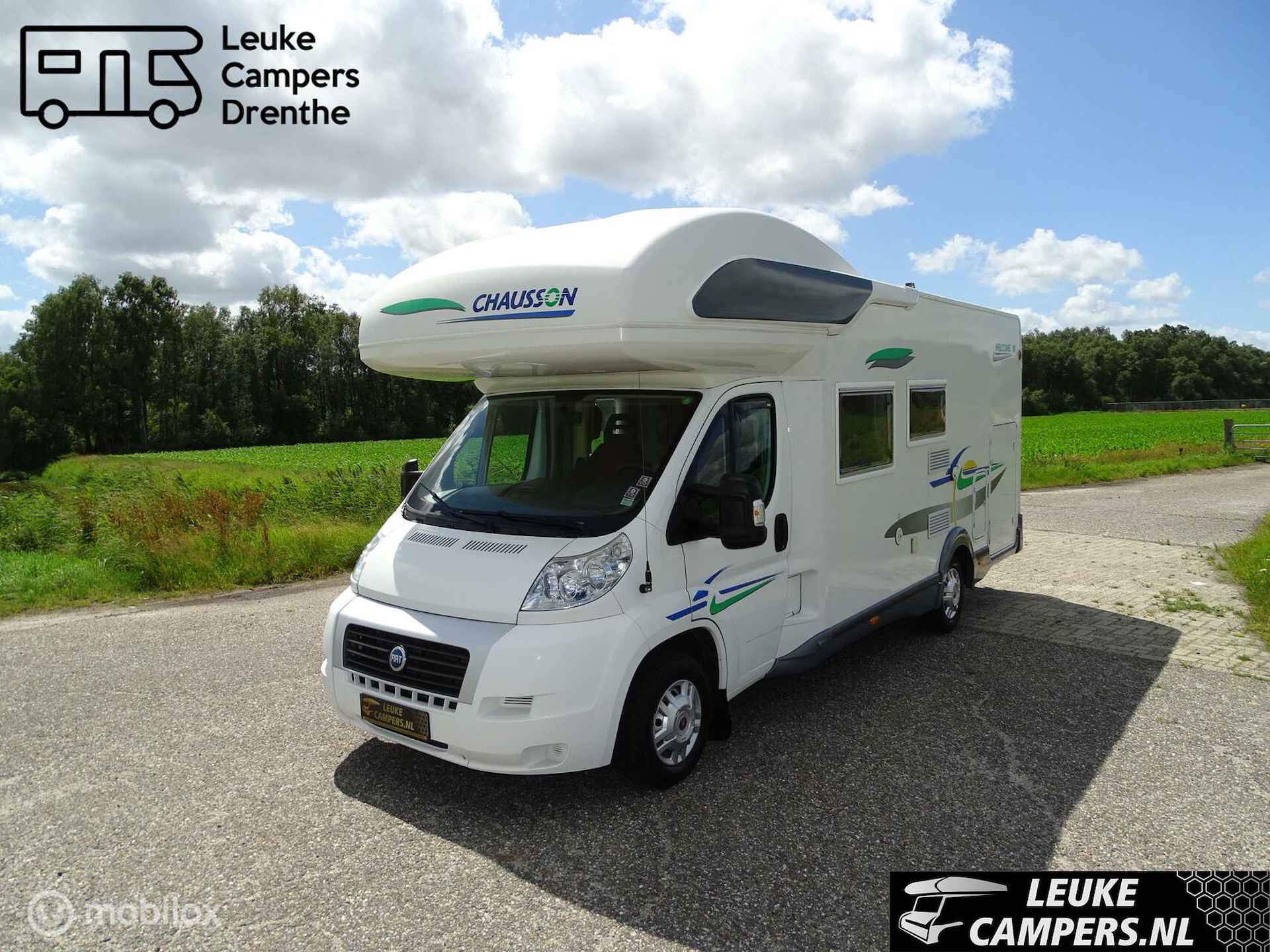 Chausson Welcome 18, unieke camper een xl alkoof en garage!! - 1/23