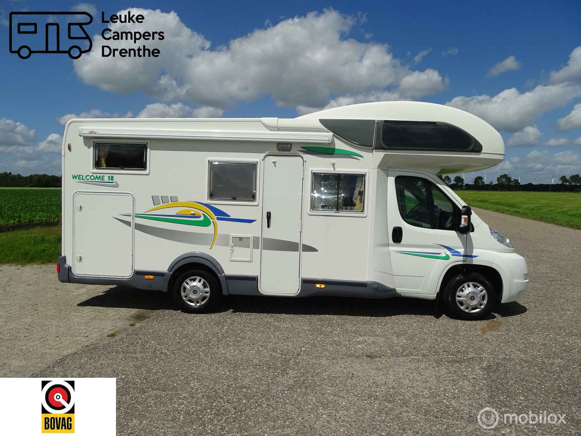 Chausson Welcome 18, unieke camper een xl alkoof en garage!! - 4/23