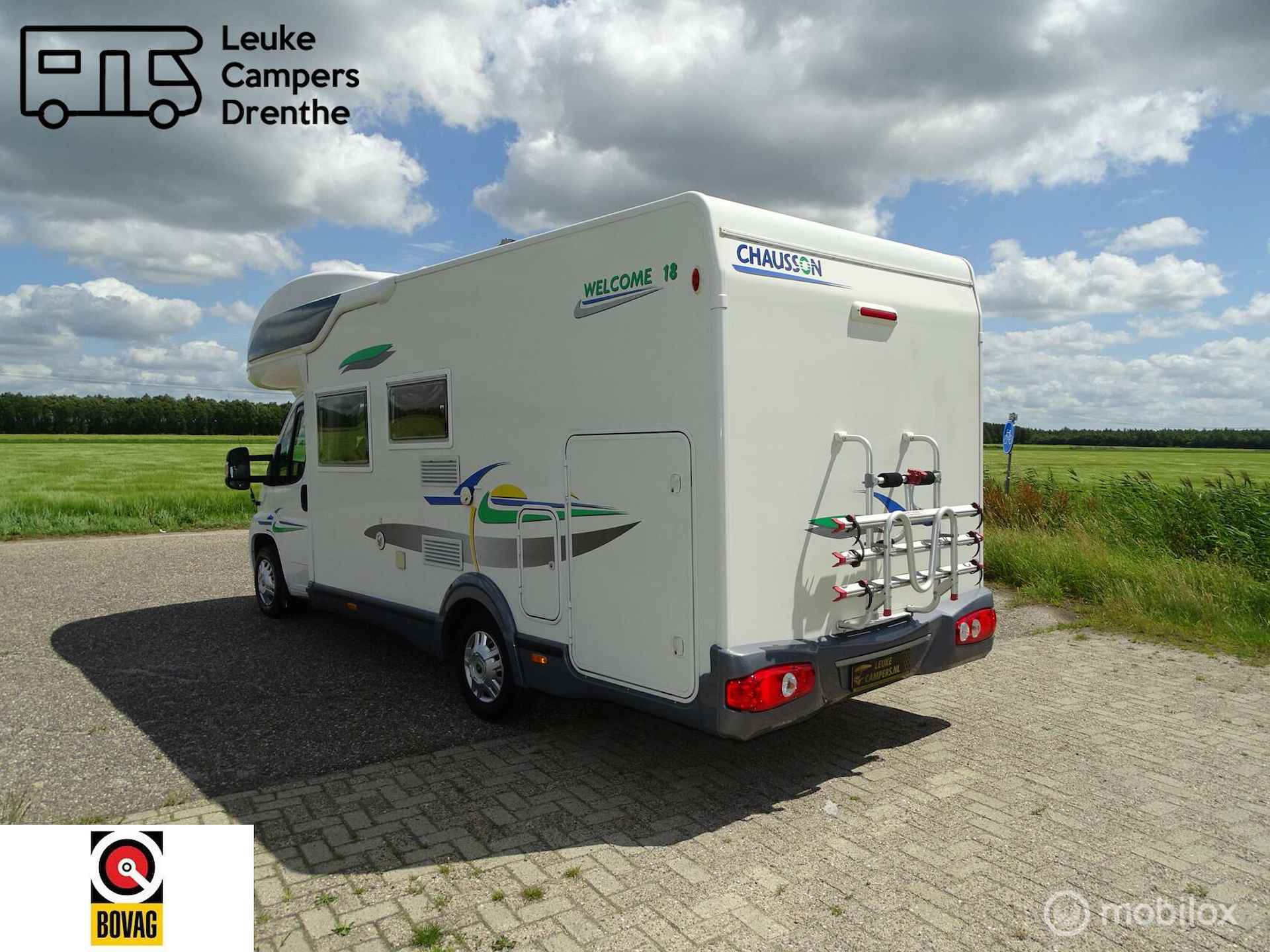 Chausson Welcome 18, unieke camper een xl alkoof en garage!! - 7/23