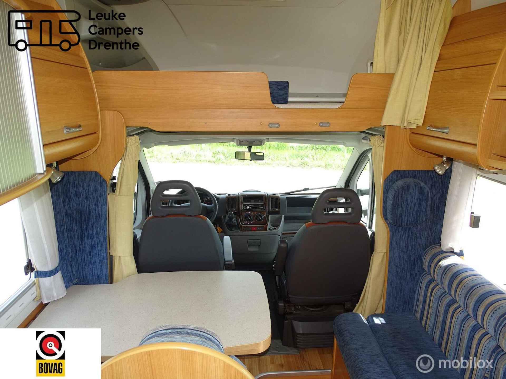 Chausson Welcome 18, unieke camper een xl alkoof en garage!! - 11/23