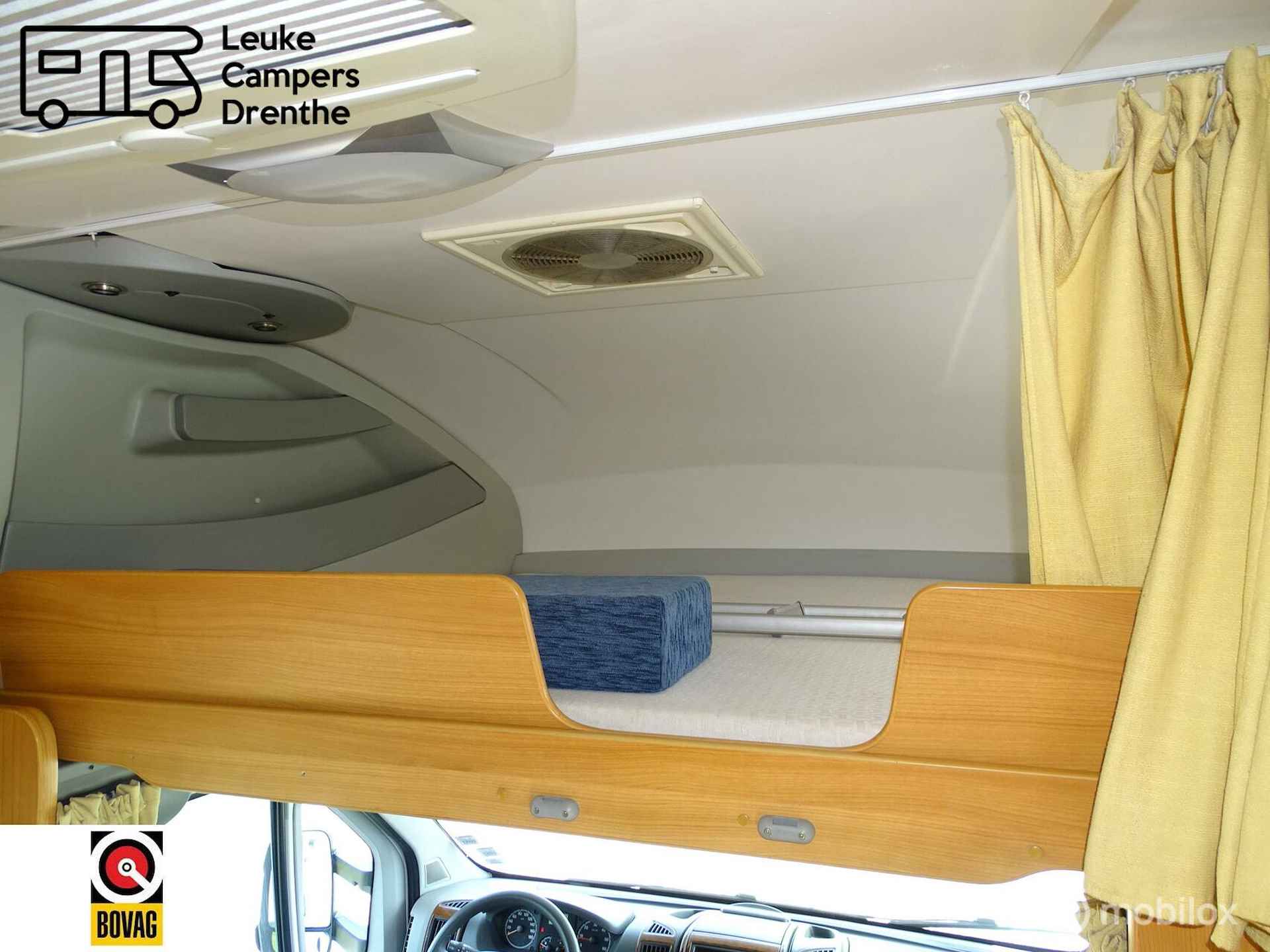 Chausson Welcome 18, unieke camper een xl alkoof en garage!! - 12/23