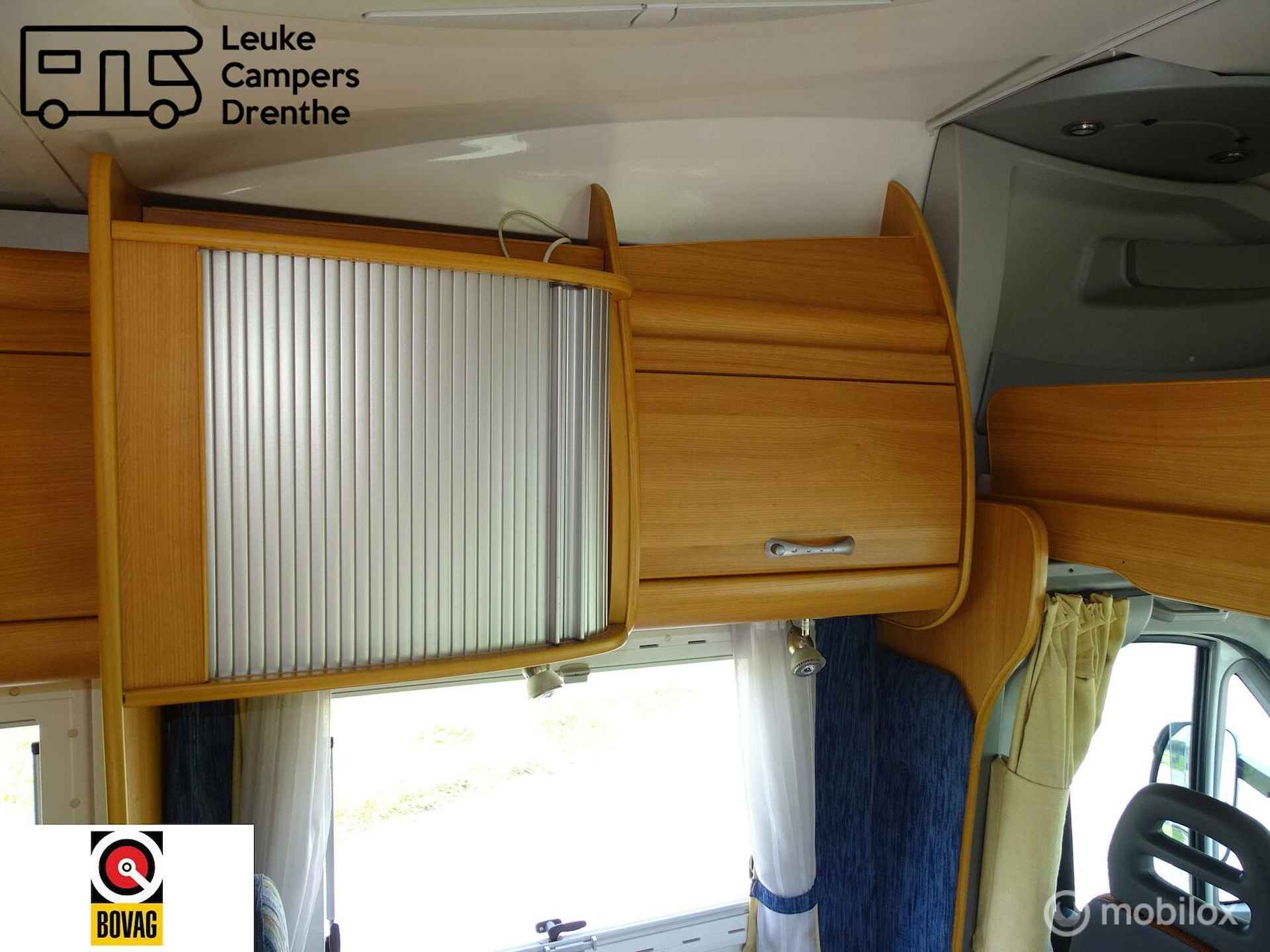 Chausson Welcome 18, unieke camper een xl alkoof en garage!! - 14/23