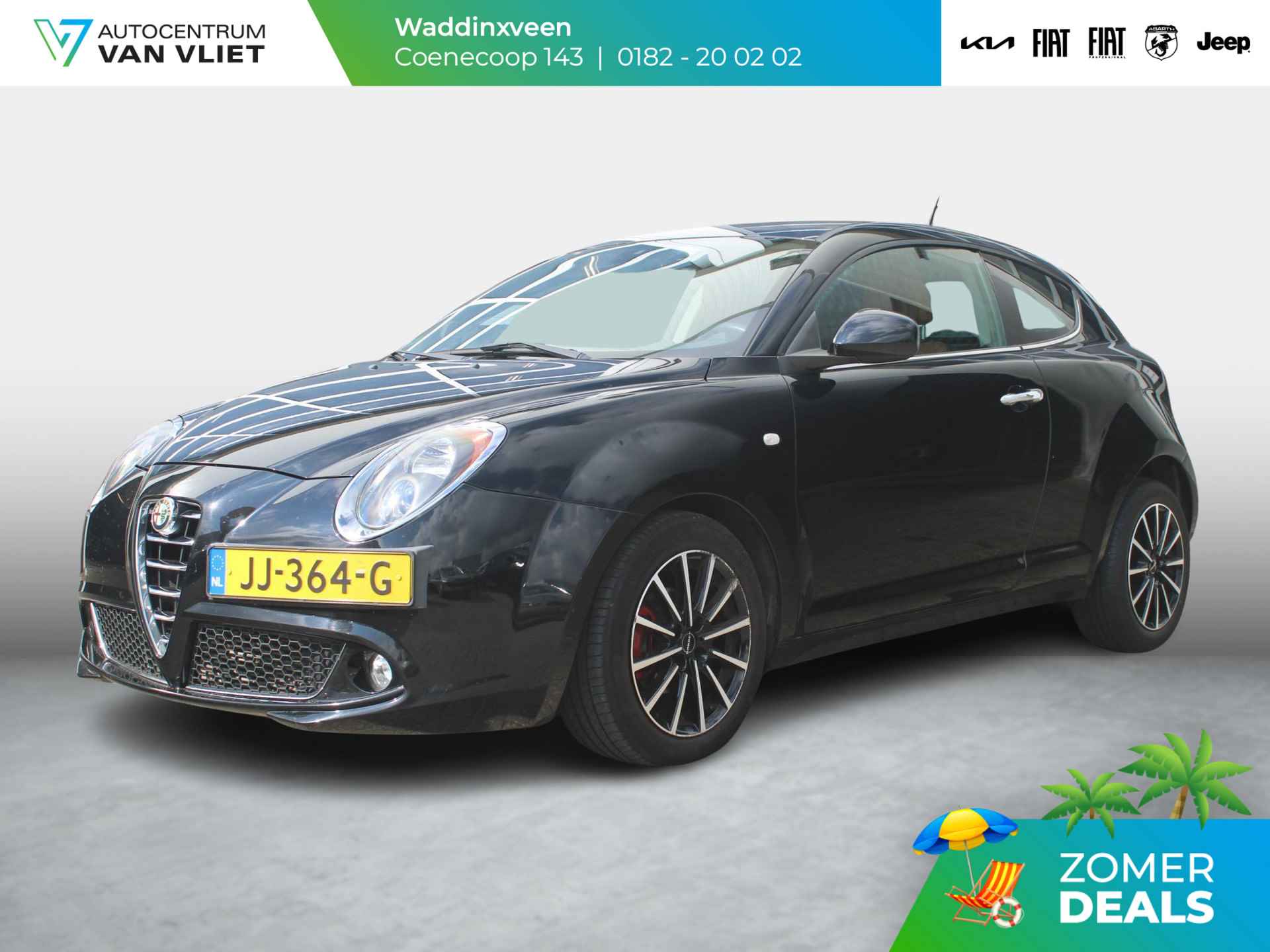 Alfa Romeo MiTo TwinAir Turbo Exclusive | Clima | Cruise | Leder | Navi | Priv glass | PDC - 1/23