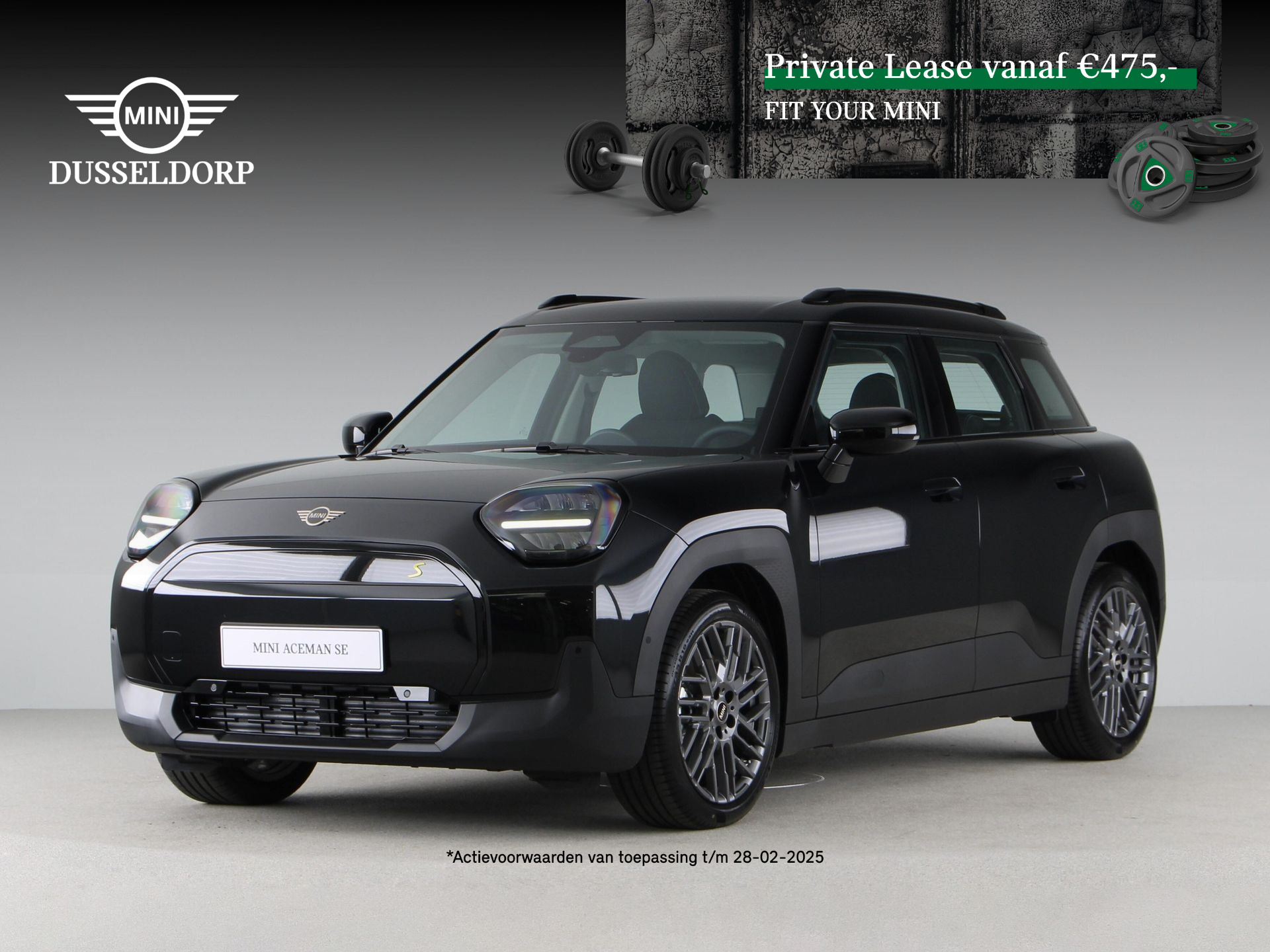 MINI Aceman E Essential PRIVATE LEASE EUR 509,- (48 mnd/10.000 km)