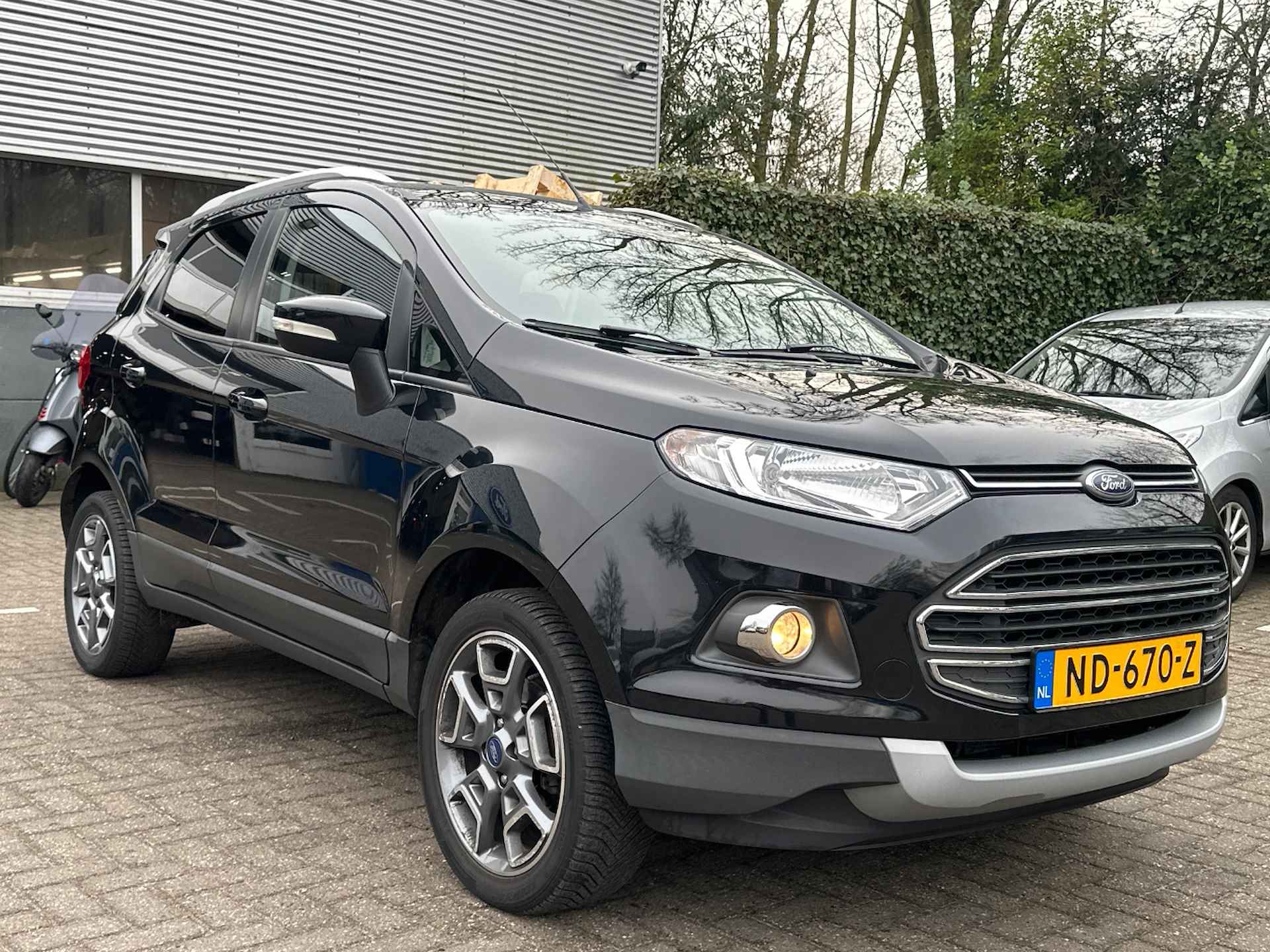 Ford EcoSport 1.0EB TITANIUM | NL-AUTO! | DEALER OH! | NAVI | CLIMA | CRUISE | HALF-LEDER | STOELVERWARMING | VERWARMDE VOORRUIT | BLUETOOTH | - 2/9