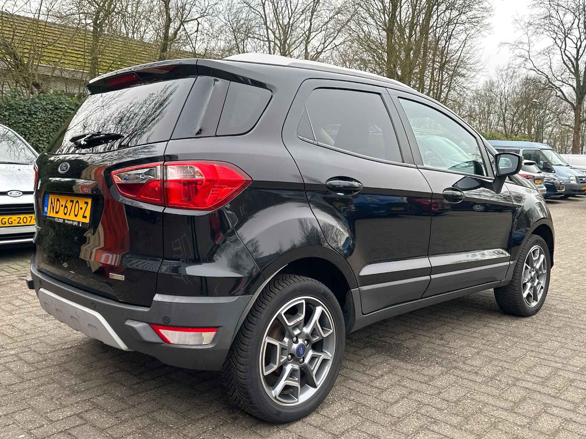 Ford EcoSport 1.0EB TITANIUM | NL-AUTO! | DEALER OH! | NAVI | CLIMA | CRUISE | HALF-LEDER | STOELVERWARMING | VERWARMDE VOORRUIT | BLUETOOTH | - 3/9