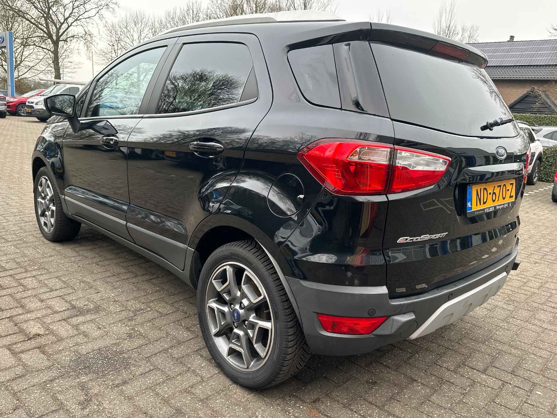 Ford EcoSport 1.0EB TITANIUM | NL-AUTO! | DEALER OH! | NAVI | CLIMA | CRUISE | HALF-LEDER | STOELVERWARMING | VERWARMDE VOORRUIT | BLUETOOTH | - 4/9