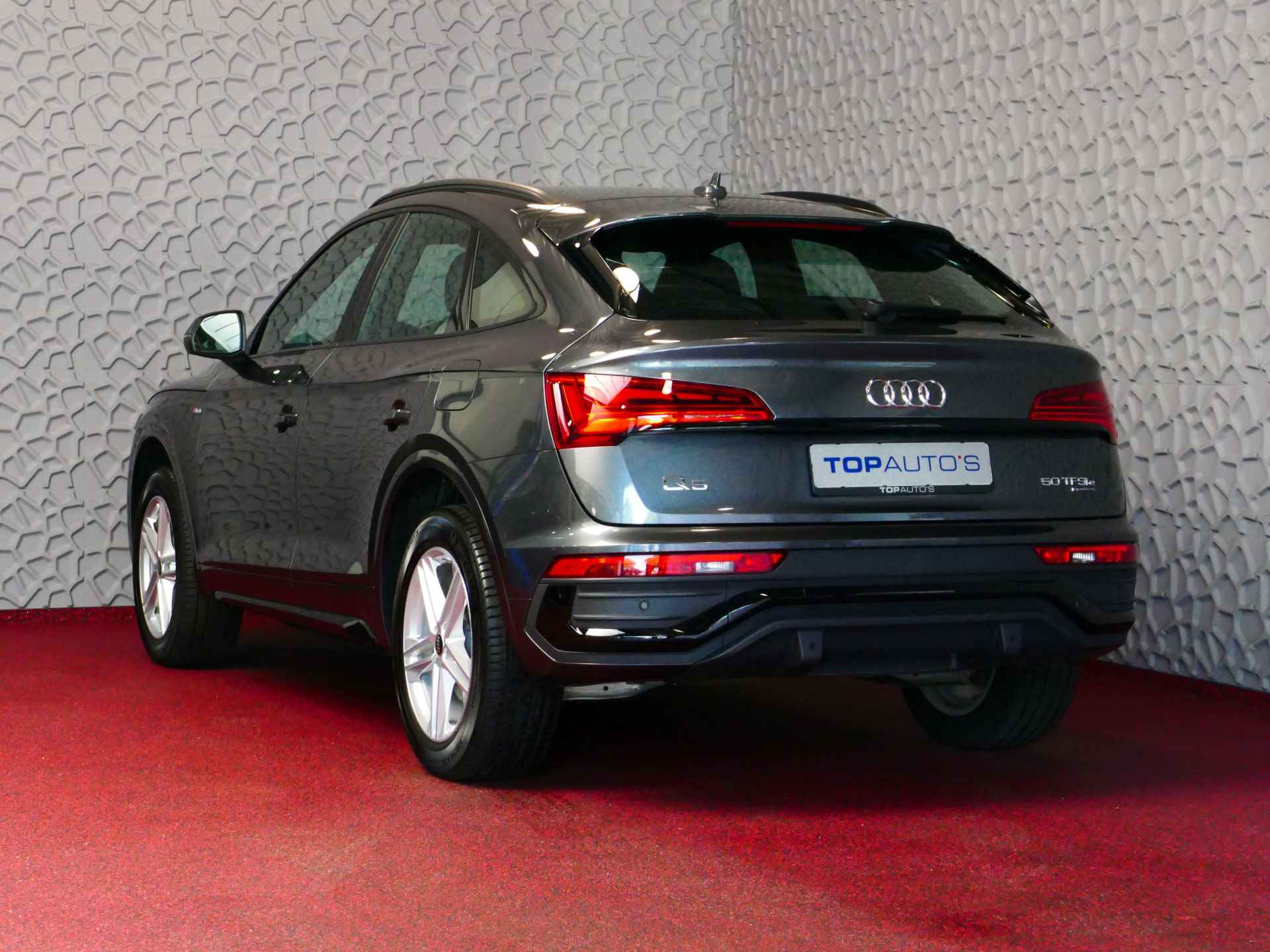 Audi Q5 Sportback 50 TFSI e PHEV 2X S-LINE QUATTRO BLACK EDITION MATRIX LED ELEK.KLEP LEER VIR.COCKPIT STOEL/STUUR VERW ADAP.CRUISE! - 2/82