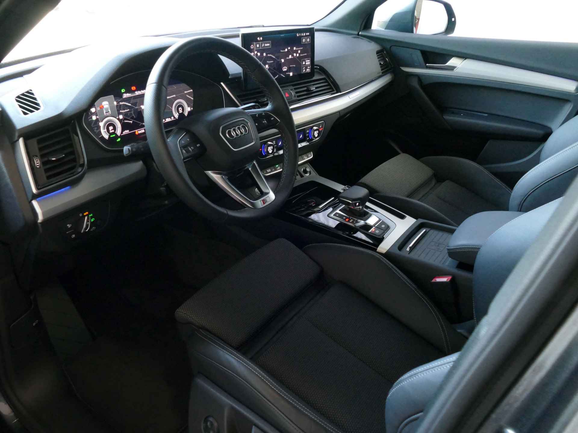 Audi Q5 Sportback 50 TFSI e PHEV 2X S-LINE QUATTRO BLACK EDITION MATRIX LED ELEK.KLEP LEER VIR.COCKPIT STOEL/STUUR VERW ADAP.CRUISE! - 3/82