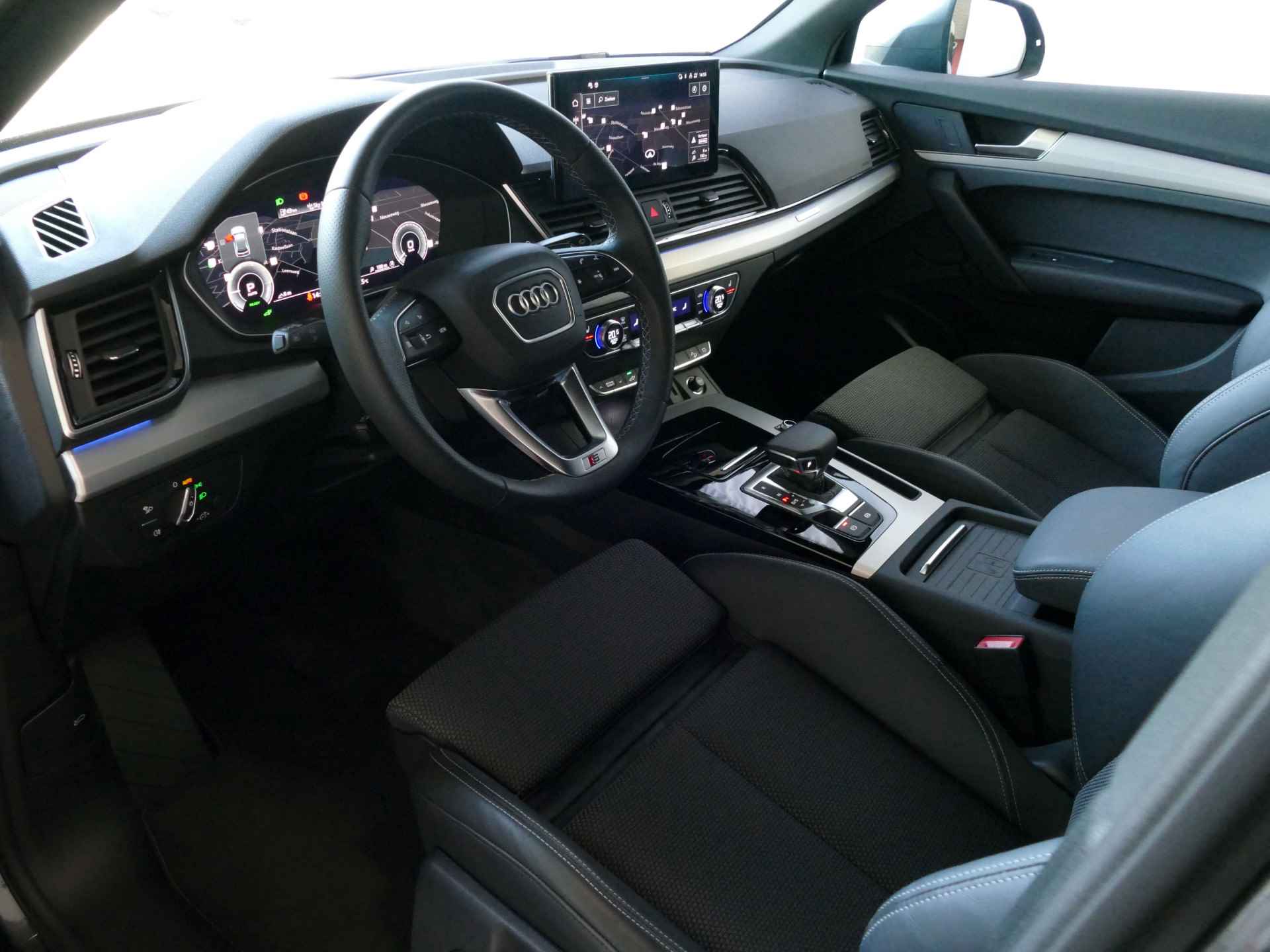 Audi Q5 Sportback 50 TFSI e PHEV 2X S-LINE QUATTRO BLACK EDITION MATRIX LED ELEK.KLEP LEER VIR.COCKPIT STOEL/STUUR VERW ADAP.CRUISE! - 7/82