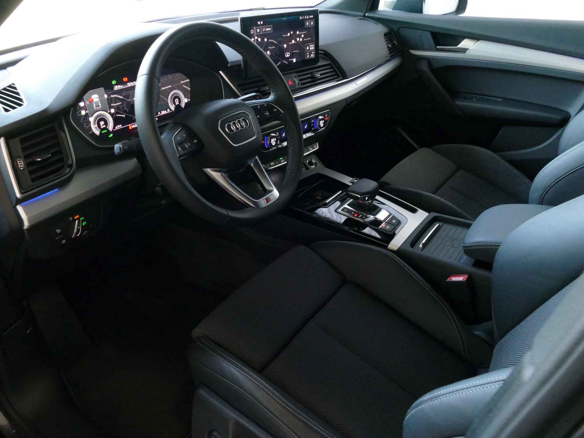 Audi Q5 Sportback 50 TFSI e PHEV 2X S-LINE QUATTRO BLACK EDITION MATRIX LED ELEK.KLEP LEER VIR.COCKPIT STOEL/STUUR VERW ADAP.CRUISE! - 8/82