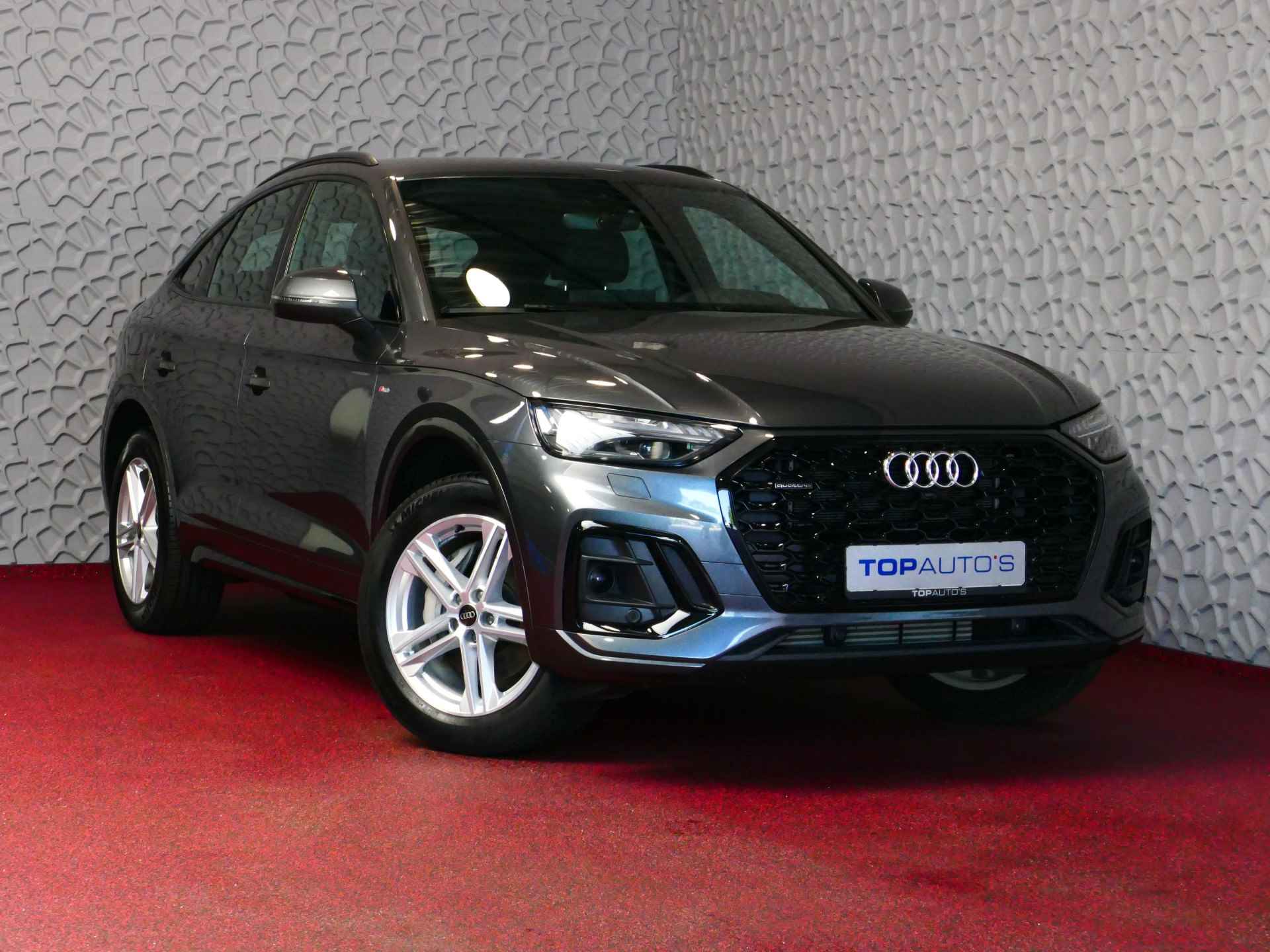 Audi Q5 Sportback 50 TFSI e PHEV 2X S-LINE QUATTRO BLACK EDITION MATRIX LED ELEK.KLEP LEER VIR.COCKPIT STOEL/STUUR VERW ADAP.CRUISE! - 59/82