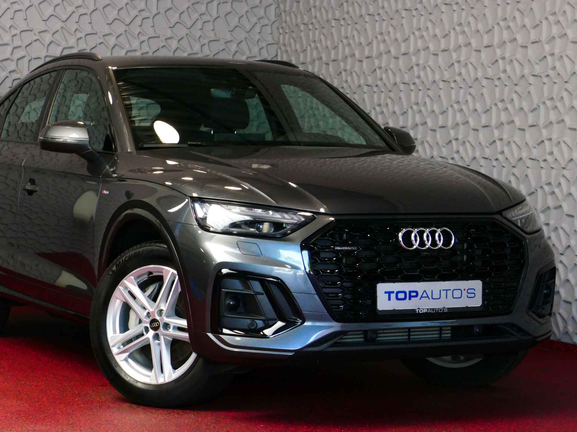 Audi Q5 Sportback 50 TFSI e PHEV 2X S-LINE QUATTRO BLACK EDITION MATRIX LED ELEK.KLEP LEER VIR.COCKPIT STOEL/STUUR VERW ADAP.CRUISE! - 60/82