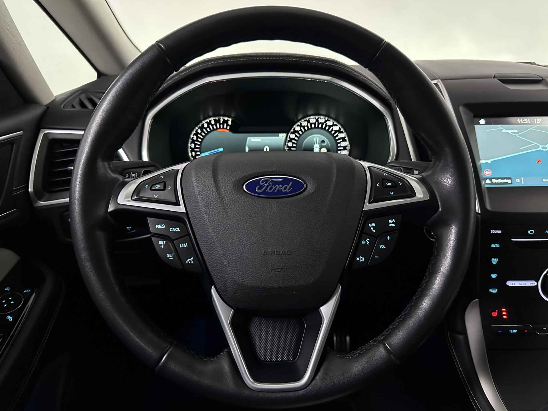 Ford S-Max 2.0 Vignale 7 Persoons 240pk Automaat | Lederen Sportstoelen Memory | Navigatie | Camera | Cruise Control | L.M. 18" | Stoelverwarming | - 43/46