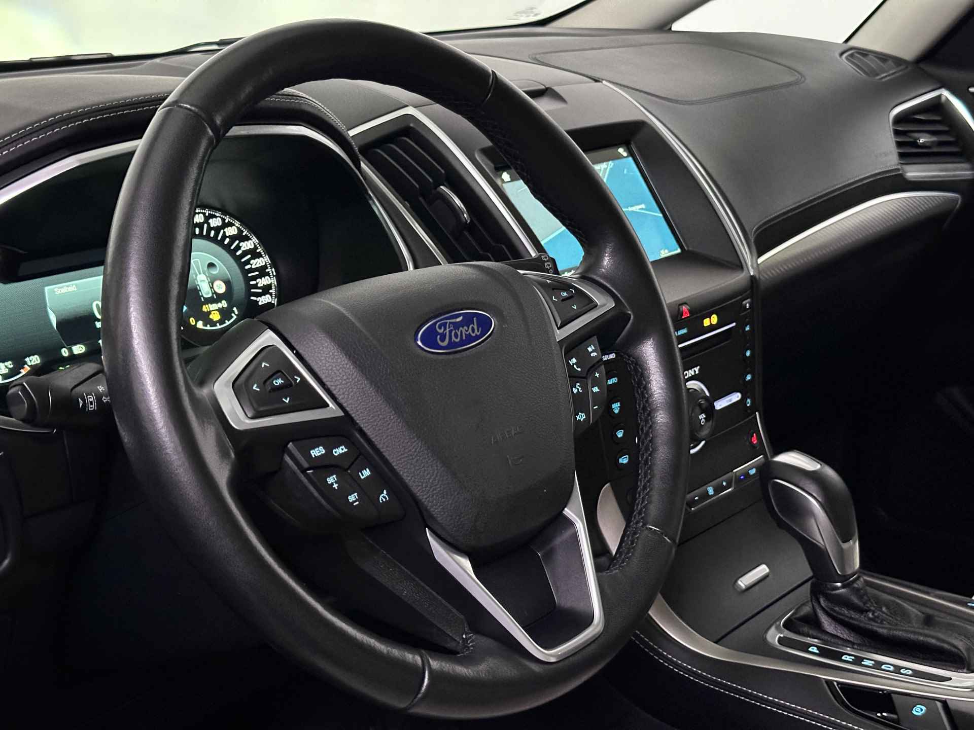 Ford S-Max 2.0 Vignale 7 Persoons 240pk Automaat | Lederen Sportstoelen Memory | Navigatie | Camera | Cruise Control | L.M. 18" | Stoelverwarming | - 46/46