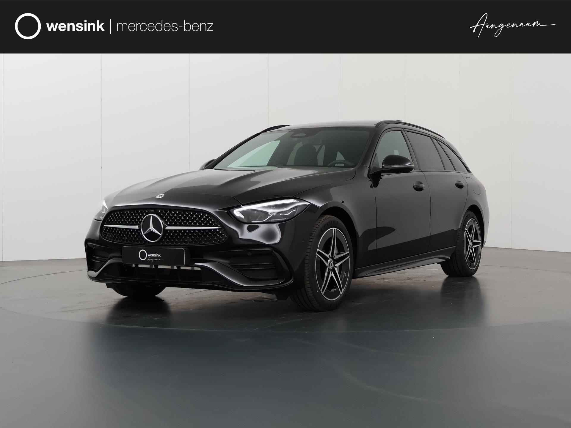 Mercedes-Benz C-klasse Estate 300e AMG Line | Achteruitrijcamera | Memory pakket | Sfeerverlichting | Panoramaschuifdak | Stoelverwarming - 1/45
