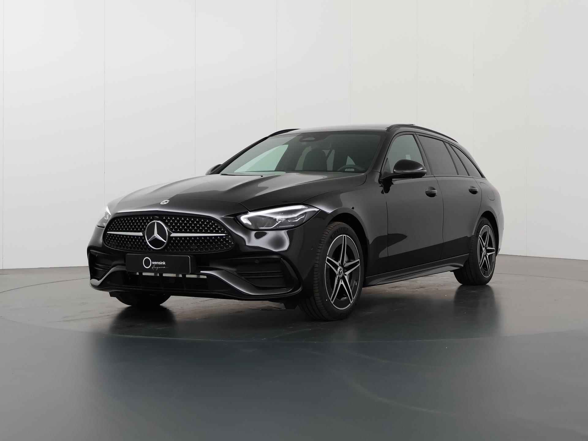 Mercedes-Benz C-klasse Estate 300e AMG Line | Achteruitrijcamera | Memory pakket | Sfeerverlichting | Panoramaschuifdak | Stoelverwarming - 45/45