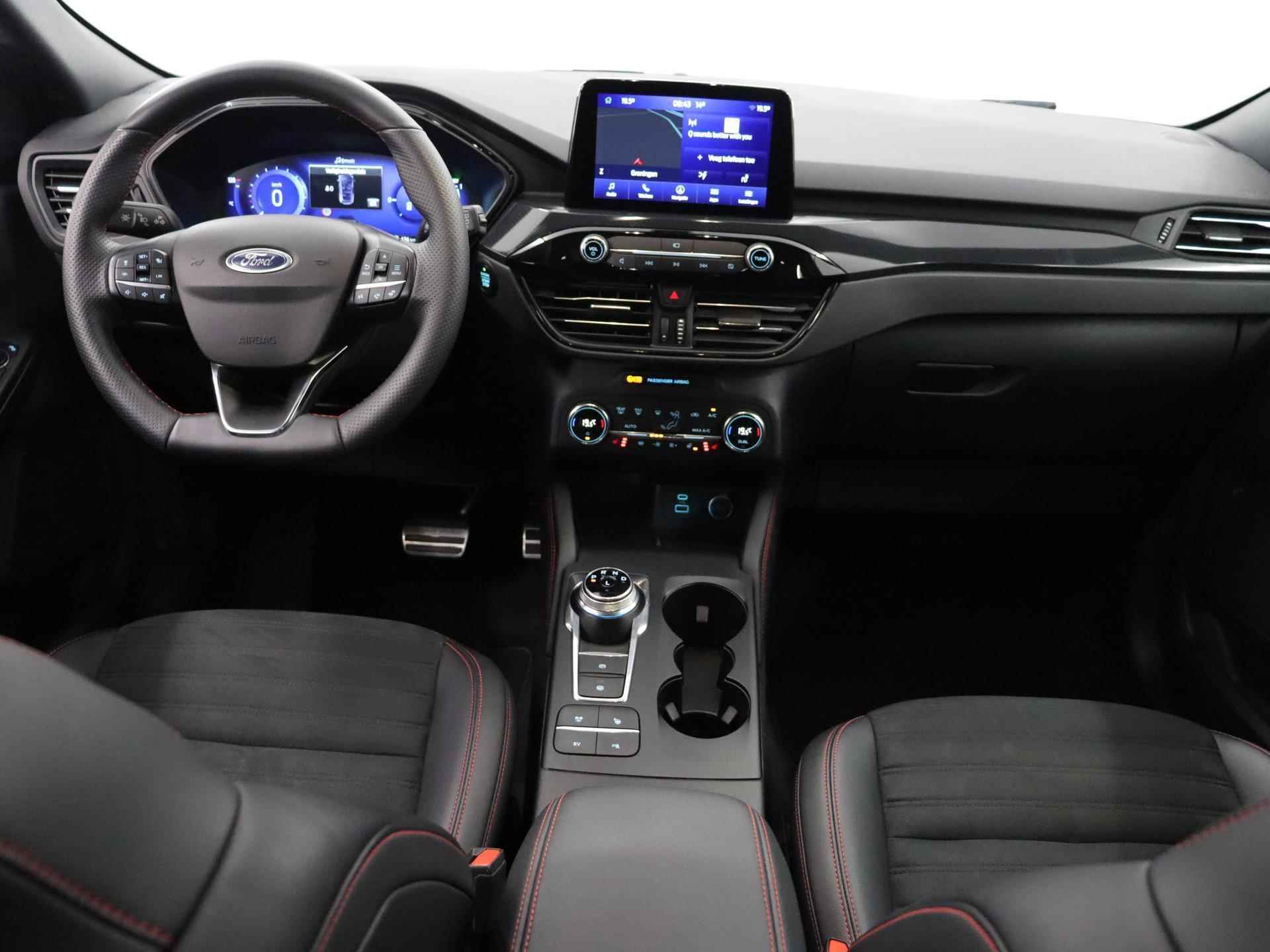 Ford Kuga 2.5 PHEV ST-Line X | Premium Audio B&O | Adaptieve Cruise Control | Keyless Go | Dodehoekdetectie | Winterpack | - 9/35