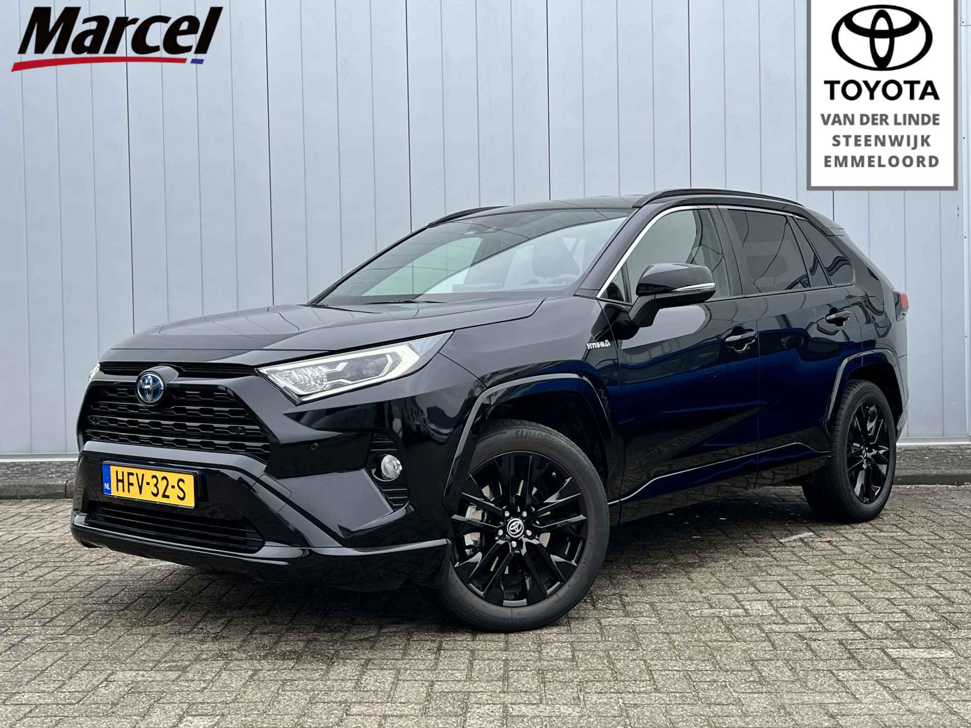 Toyota RAV4 2.5 Hybrid AWD BLACK EDITION Leder Stoelverwarming Carplay PDC