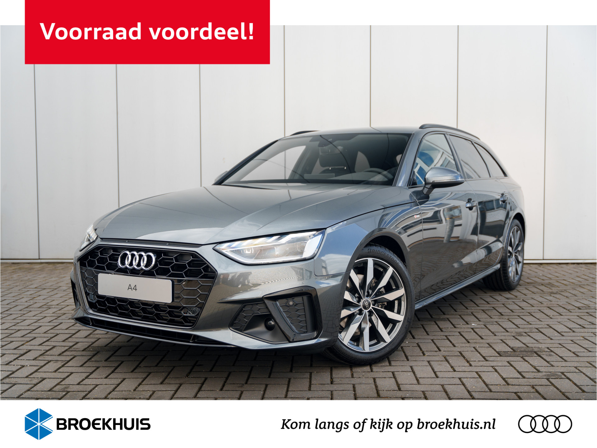 Audi A4 Avant 35 TFSI S edition Competition | Stoelverwarming | Cruise control | Navigatie | Smartphone interface | Optiek zwart