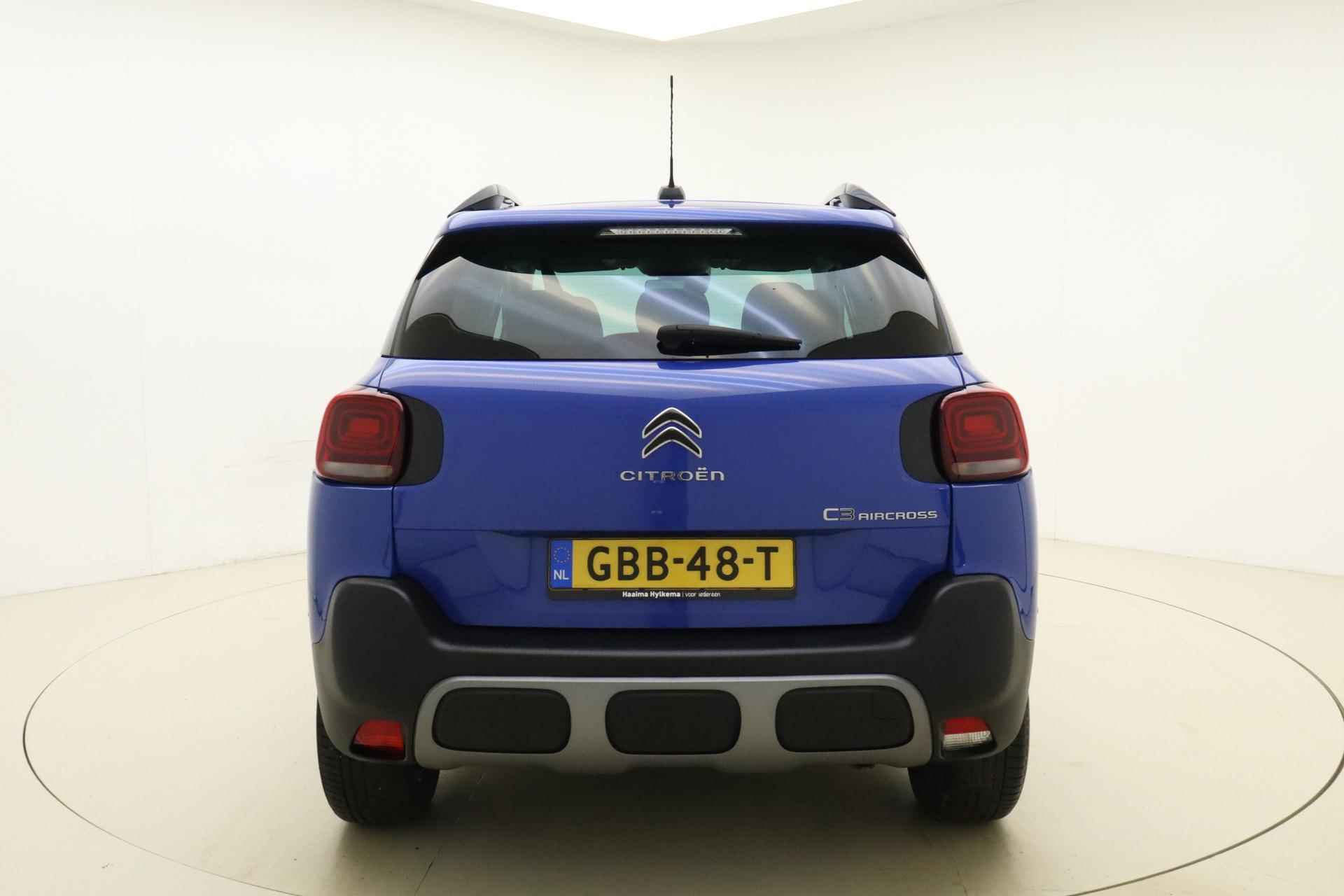 Citroen C3 Aircross 1.2T Automaat Feel | Navigatie | Climate & Cruise Control | Parkeersensoren | Lichtmetalen velgen | Dakrails | LED | - 12/32