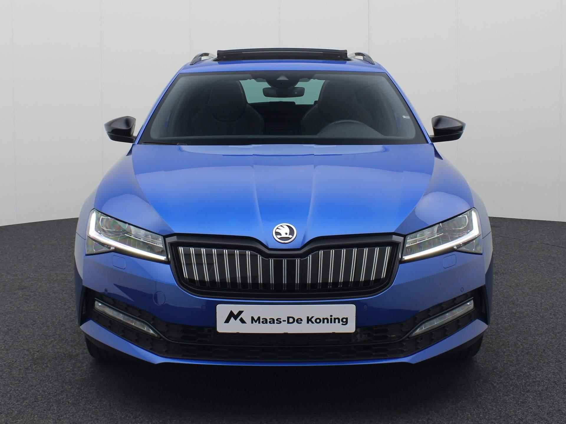 Skoda Superb Combi 1.4 TSIiV 160kW/218PK Sportline DSG · Panoramadak · Navigatie · Leder/Alcantra · Garantie tot juni 2028 of 100000 - 31/42