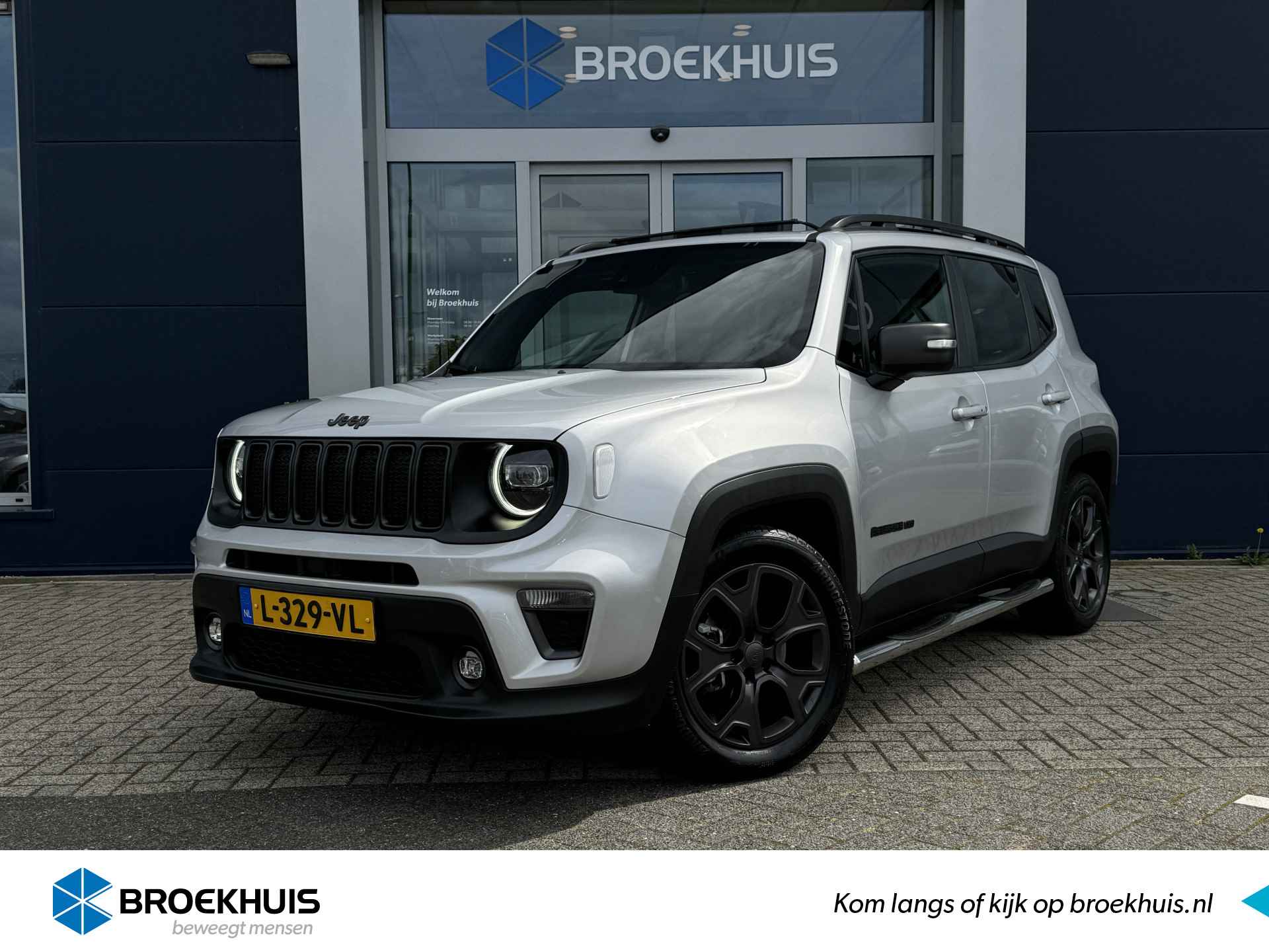 Jeep Renegade RENEGADE 1.3T 150PK DDCT S | Schuif\kantel dak | Navi | Sensoren V/A | ACC | Keyless | Carplay - 1/51