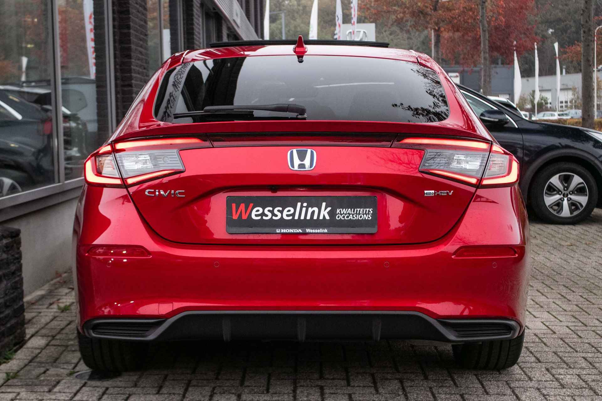 Honda Civic 2.0 e:HEV Advance - All-in rijklrprs | Honda Sensing | leder | pano schuif- k. dak - 11/42