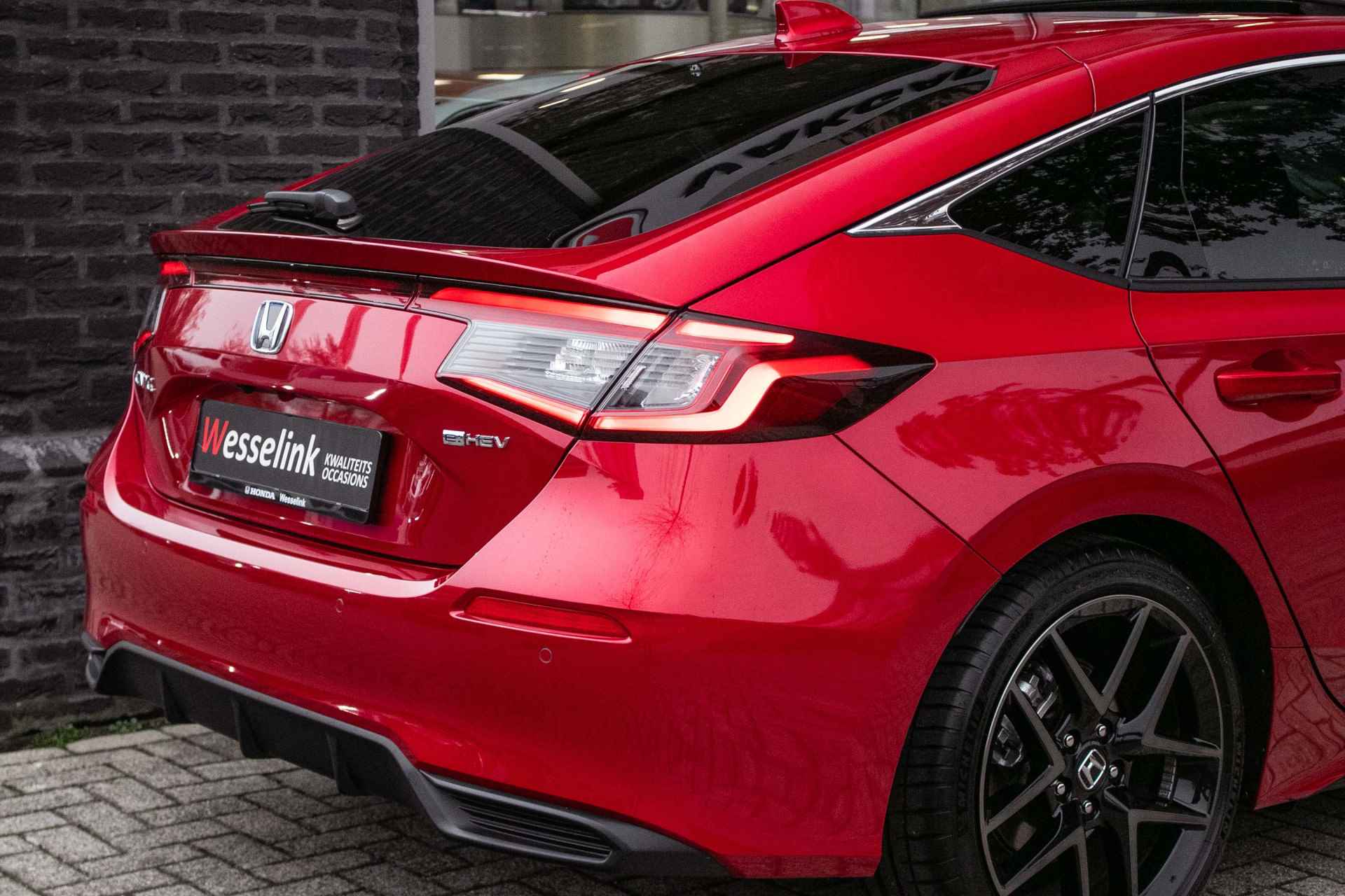 Honda Civic 2.0 e:HEV Advance - All-in rijklrprs | Honda Sensing | leder | pano schuif- k. dak - 28/42