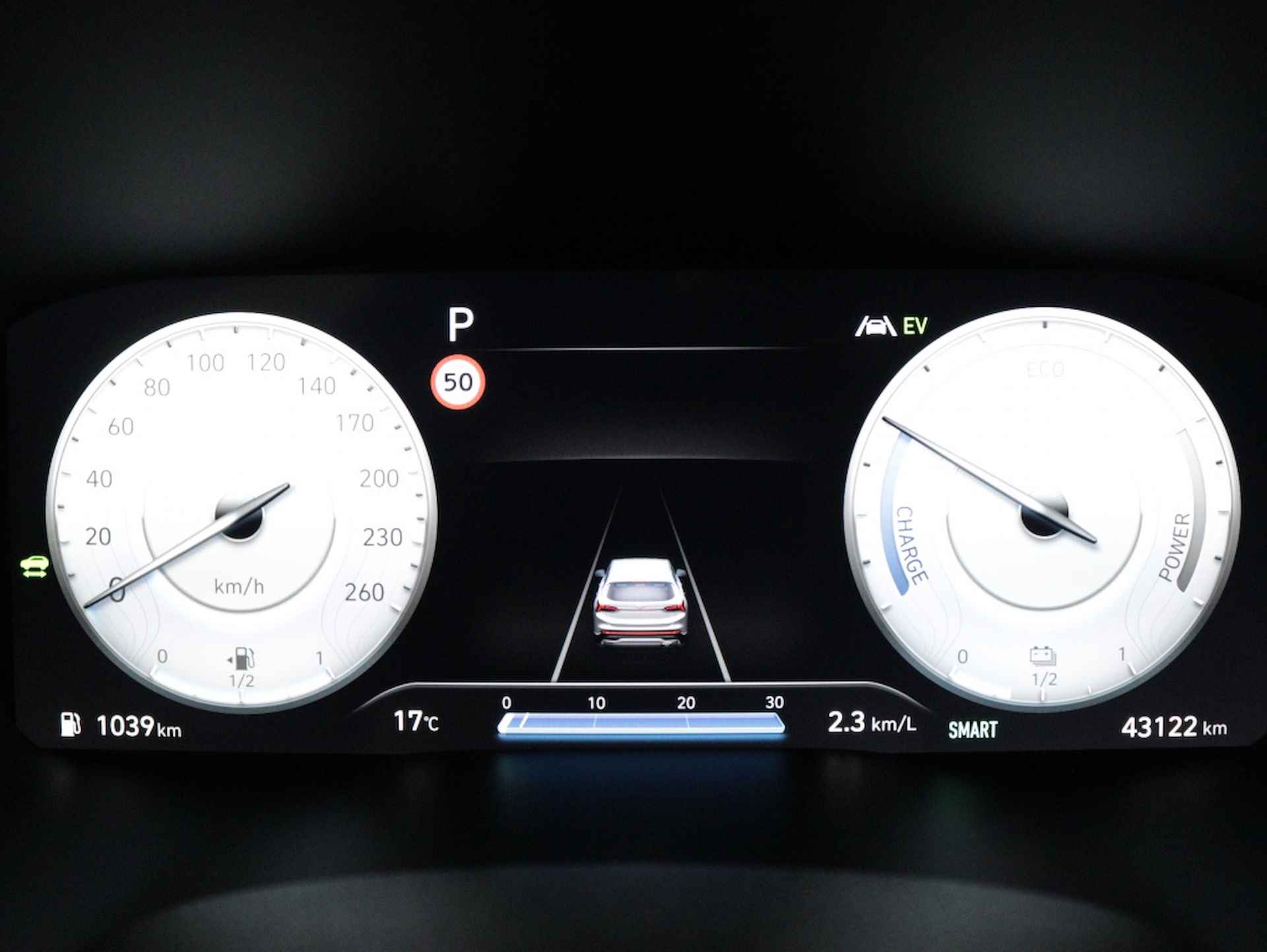 Hyundai Santa Fe 1.6 T-GDI HEV PrSk7p | 360 Camera | Panorama dak | Carplay | Tre - 37/59