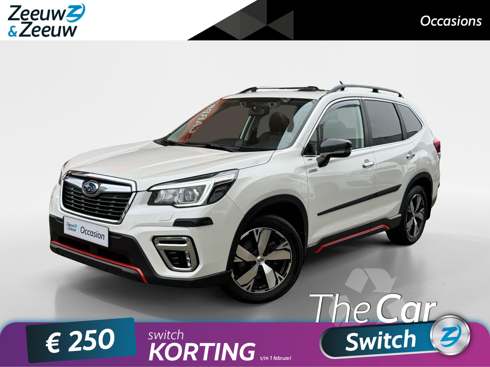 Subaru Forester 2.0i e-BOXER First Edition |Zeer nette auto|Lederen stoelen met memory|Panoramadak|Trekhaak|Elektr.achterklep|