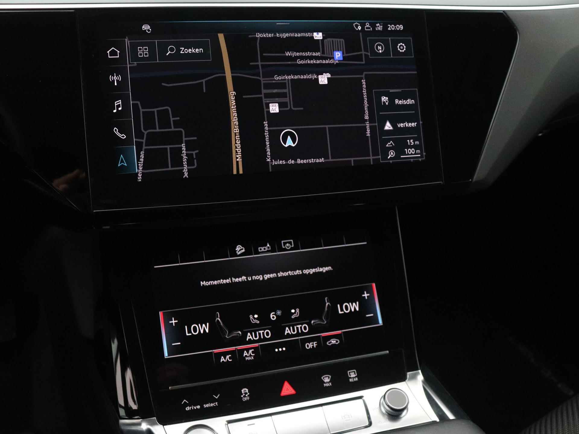 Audi e-tron e-tron 50 quattro Launch edition 71 kWh | Virtual cockpit plus | Climate control | Memory | Apple Carplay | Navigatie | Interieurvoorverwarming/ventilatie | Lichtmetalen | - 15/21