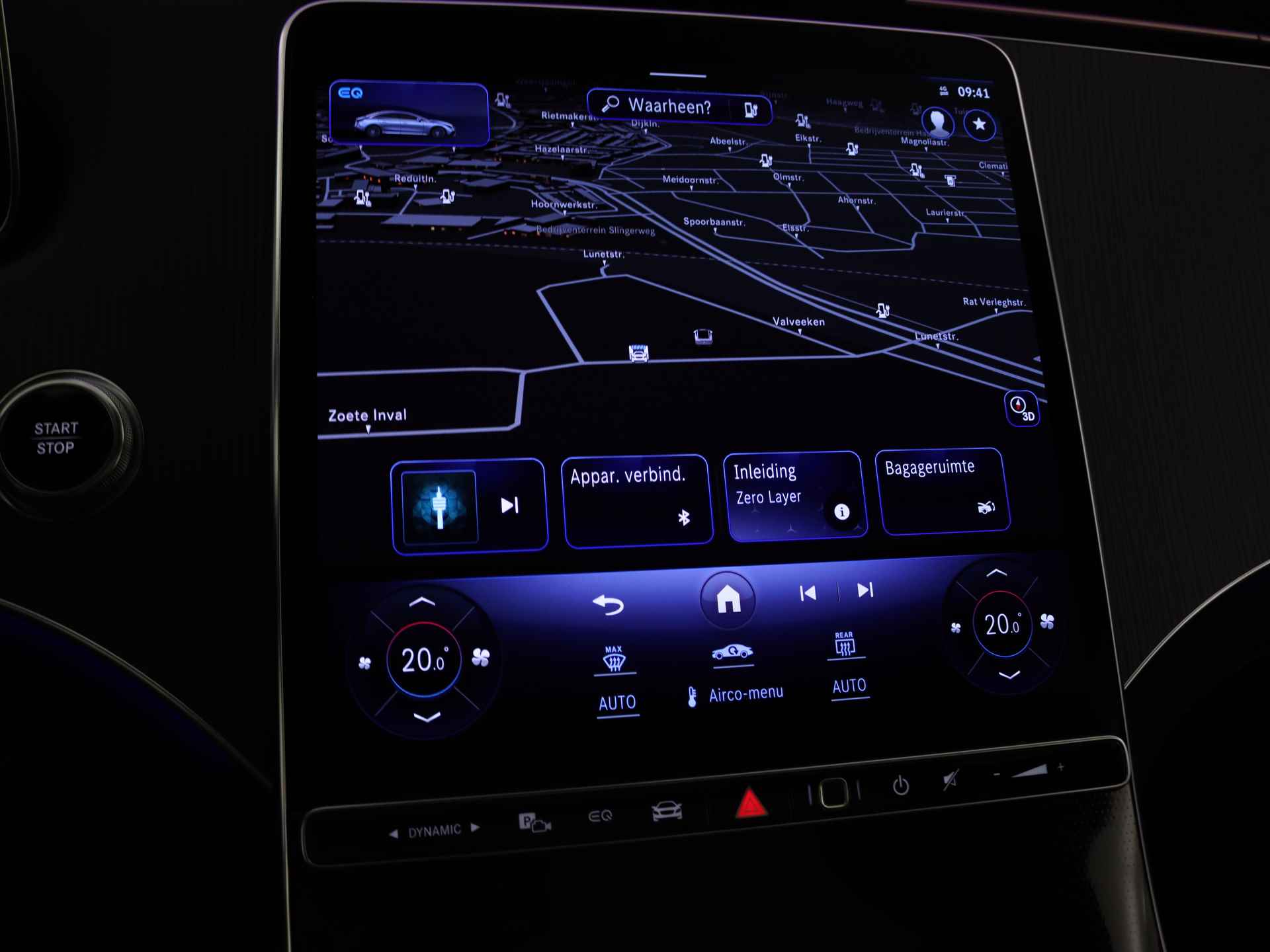 Mercedes-Benz EQE 350 AMG Line 91 kWh | Premium Pack | Nightpakket | Luchtvering | Verwarmd stuurwiel | Rijassistentiepakket plus | Burmester® 3D-Surround sound system | USB-pakket plus | - 10/42