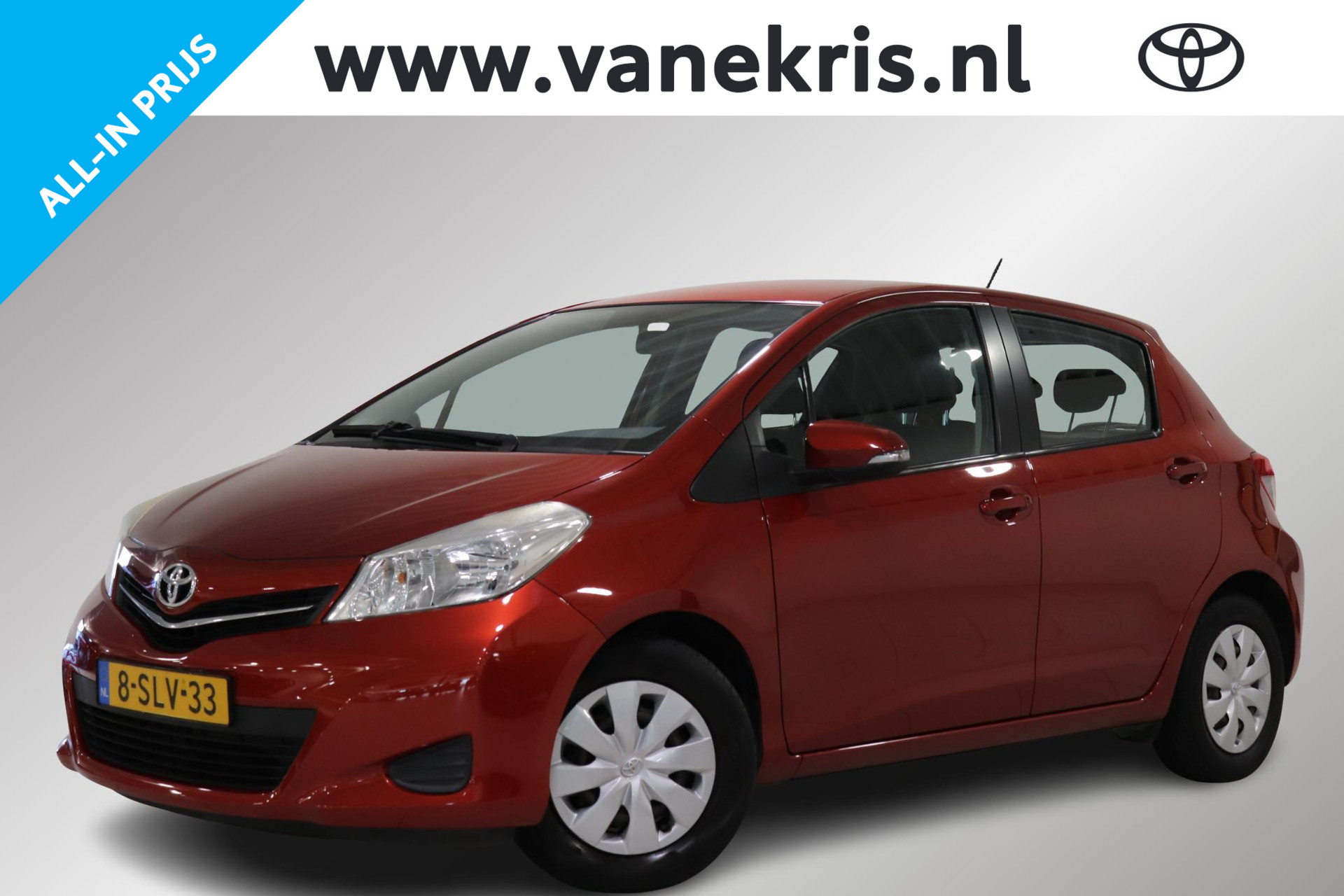 Toyota Yaris 1.3 VVT-i Now, Airco, ABS, 1E Eigenaar, Dealeronderhouden!