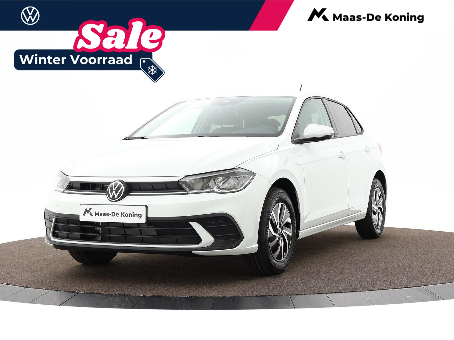 Volkswagen Polo Life Edition 1.0 TSI 95 pk 5 versn. Hand · Airconditioning automatisch, 2-zone (climatronic) ·