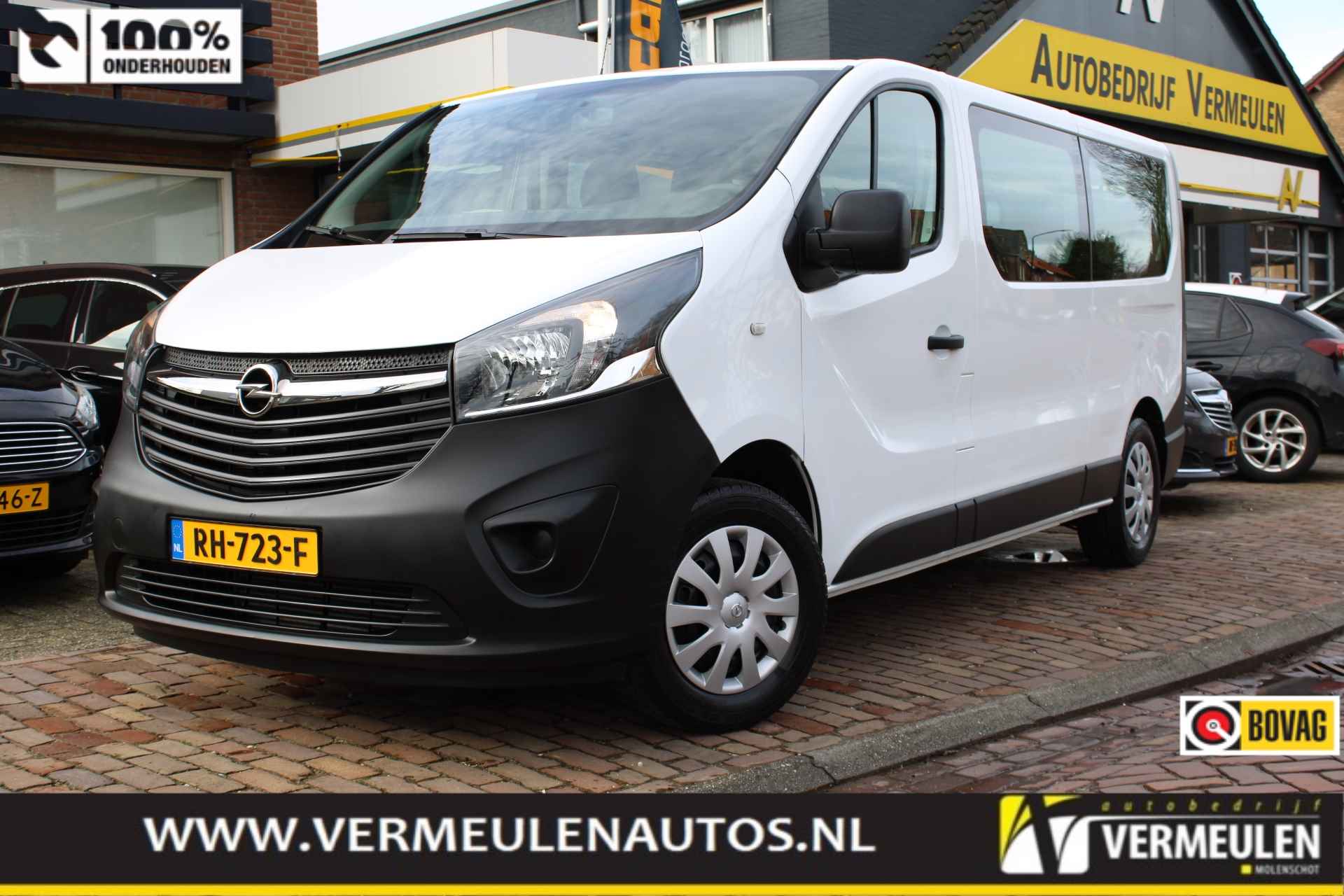 Opel Vivaro Combi 1.6 CDTi BiTurbo 125PK L2H1 9-Persoons + Airco/ Cruise/ Navi/ NL auto - 1/39