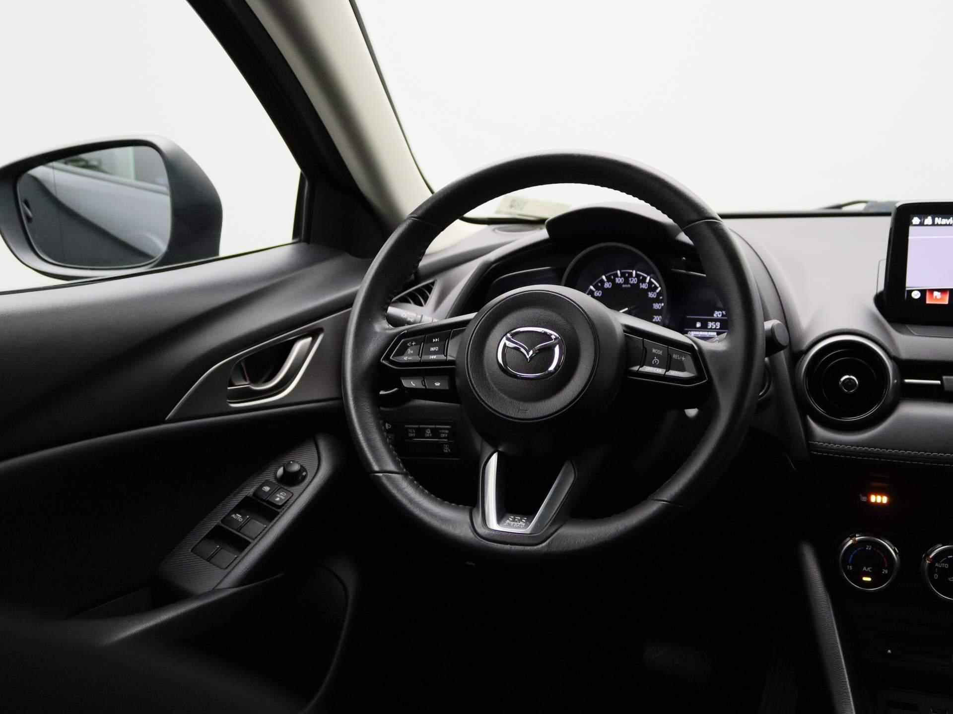 Mazda CX-3 2.0 SkyActiv-G 120 SkyLease | AUTOMAAT | NAVIGATIE | CLIMATE CONTROL | PARKEERSENSOREN | CRUISE CONTROL | STOELVERWARMING | BLUETOOTH | - 12/35